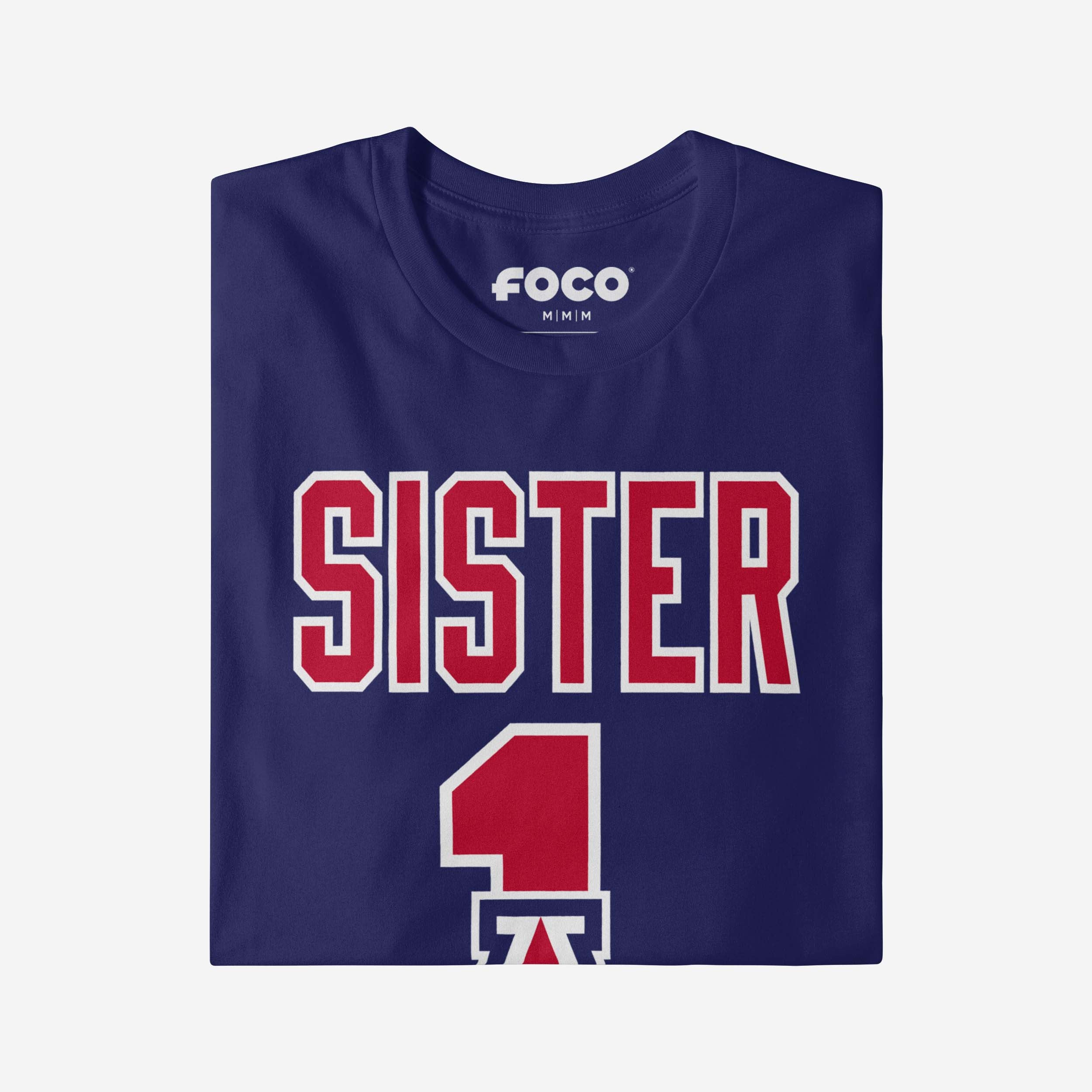 Arizona Wildcats Number 1 Sister T-Shirt - Image 4