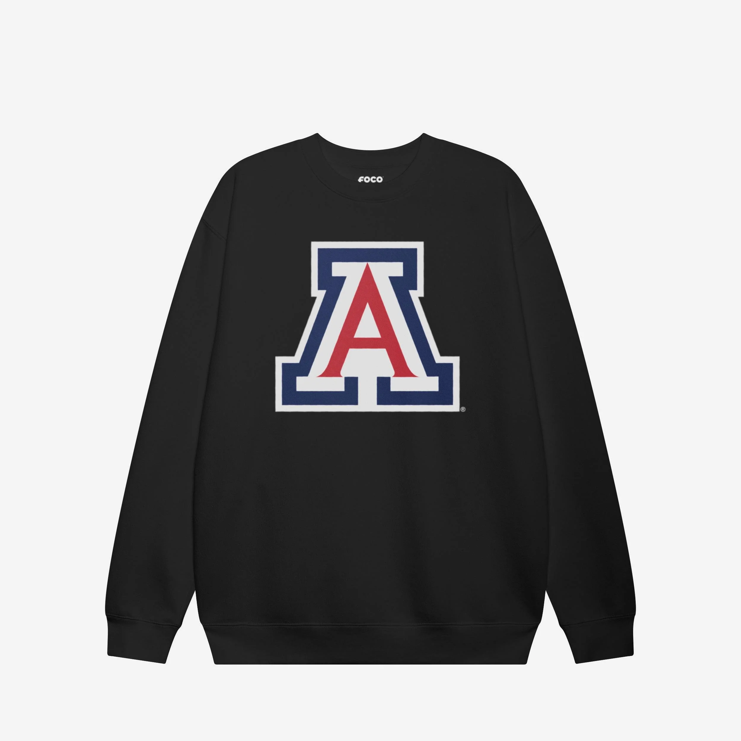 Arizona Wildcats Primary Logo Crew Neck Sweatshirt - Image 3
