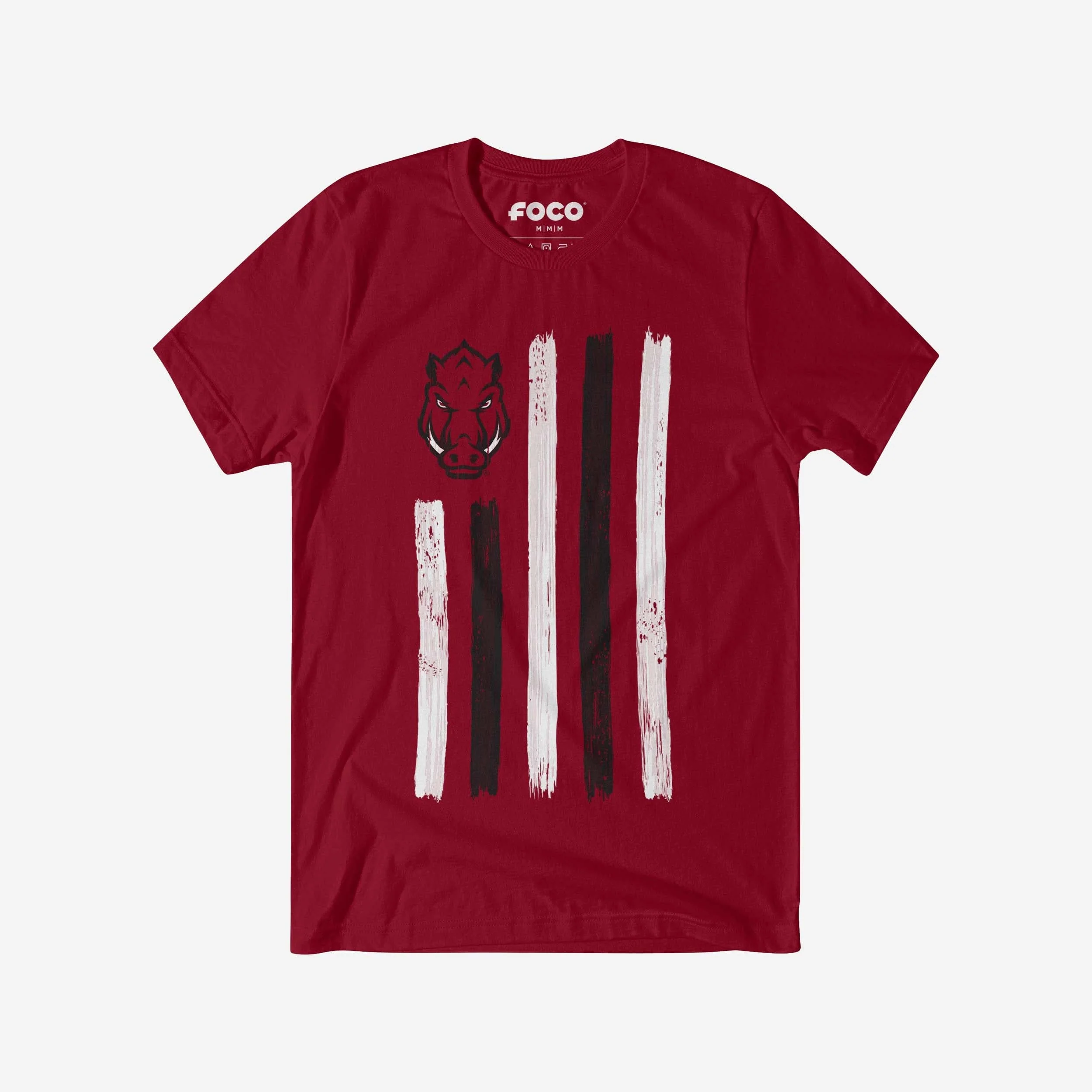 Arkansas Razorbacks Brushstroke Flag T-Shirt