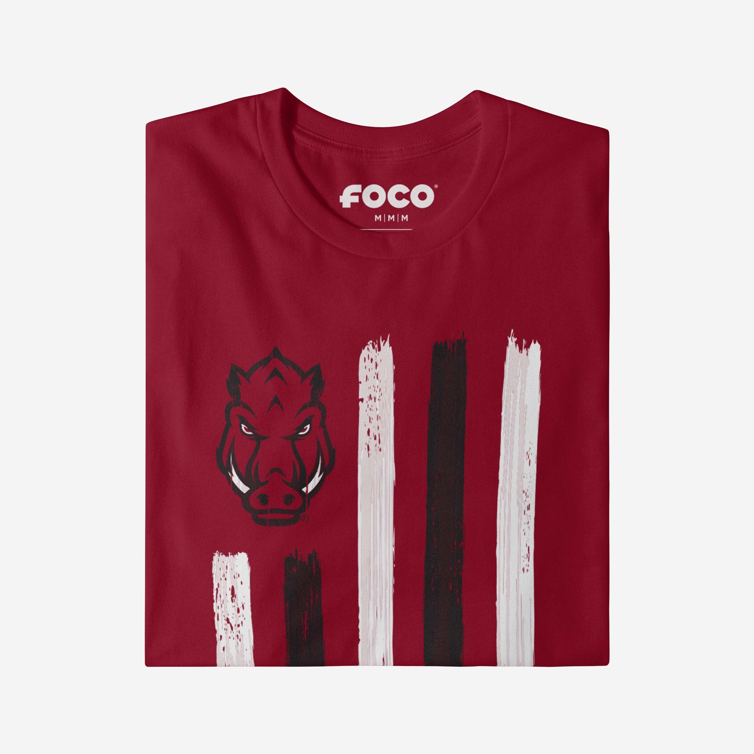 Arkansas Razorbacks Brushstroke Flag T-Shirt - Image 4