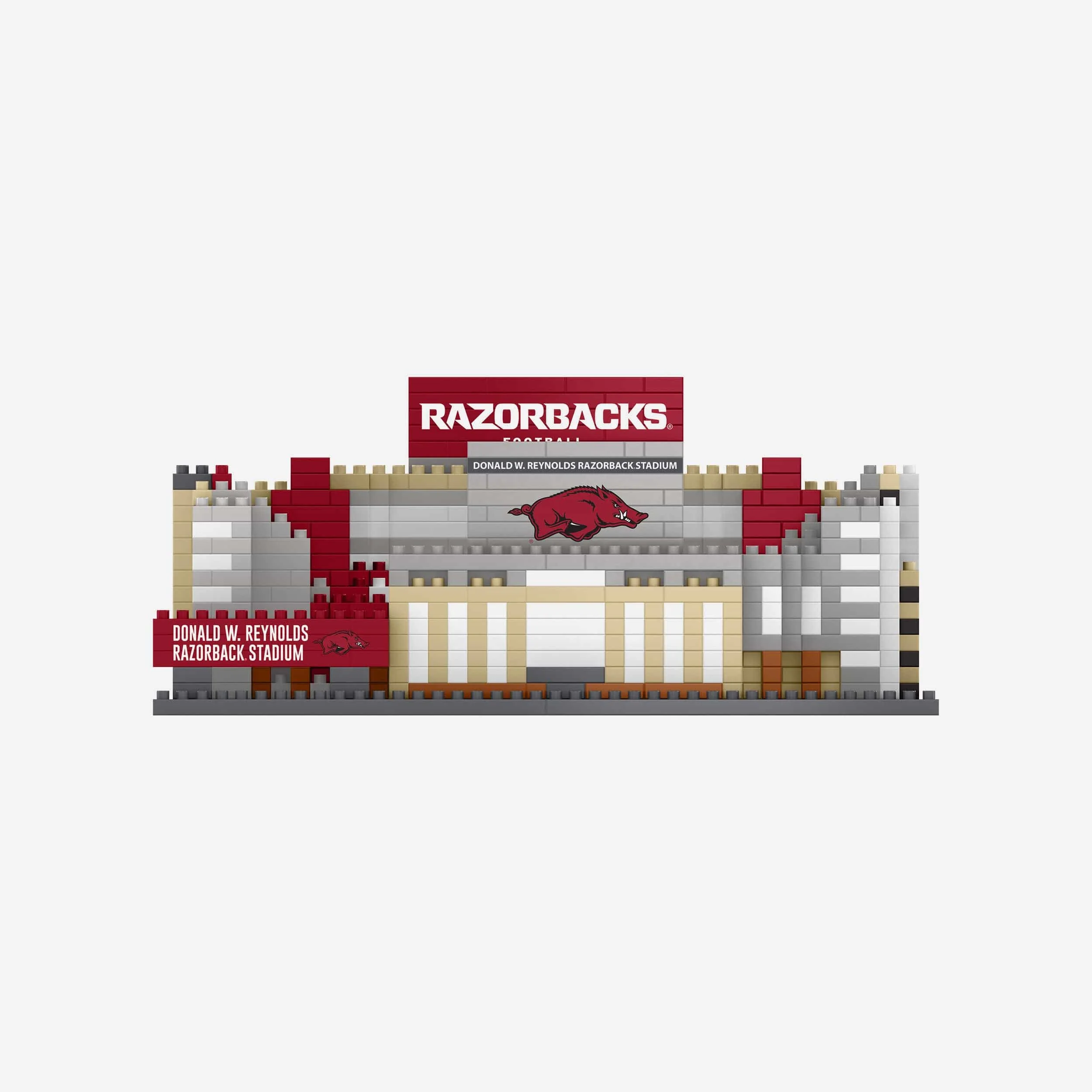 Arkansas Razorbacks Donald W Reynolds Mini BRXLZ Stadium - Image 5