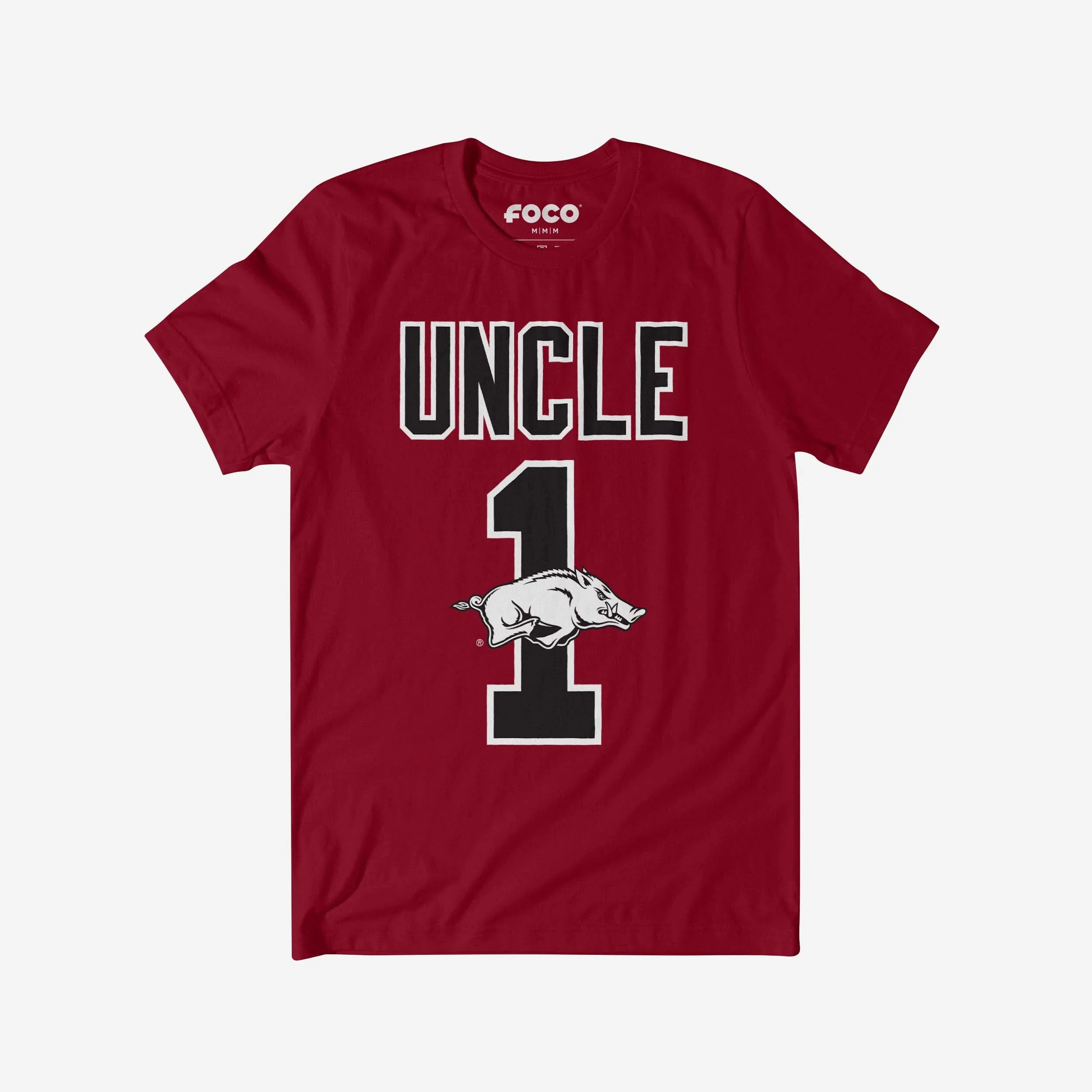 Arkansas Razorbacks Number 1 Uncle T-Shirt