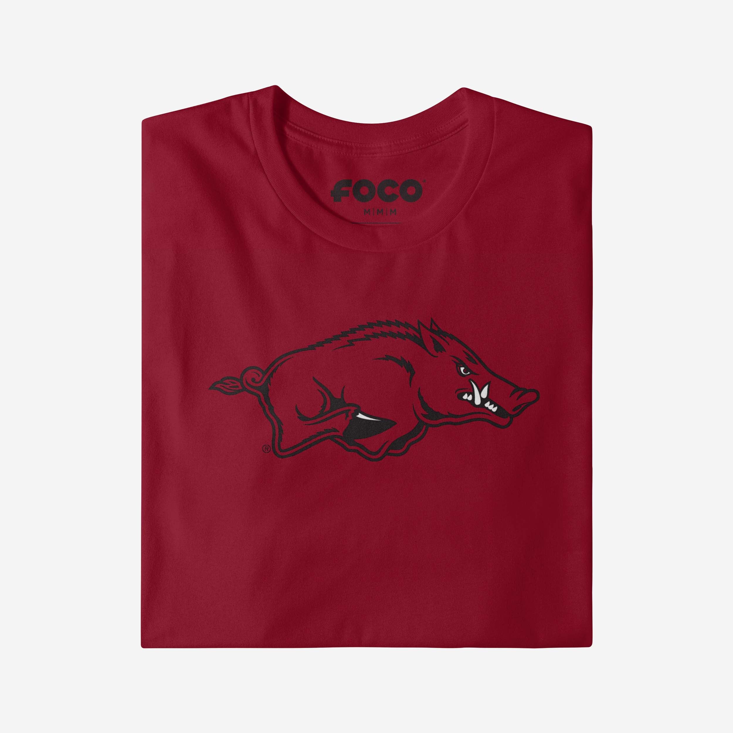 Arkansas Razorbacks Primary Logo Long Sleeve T-Shirt - Image 9