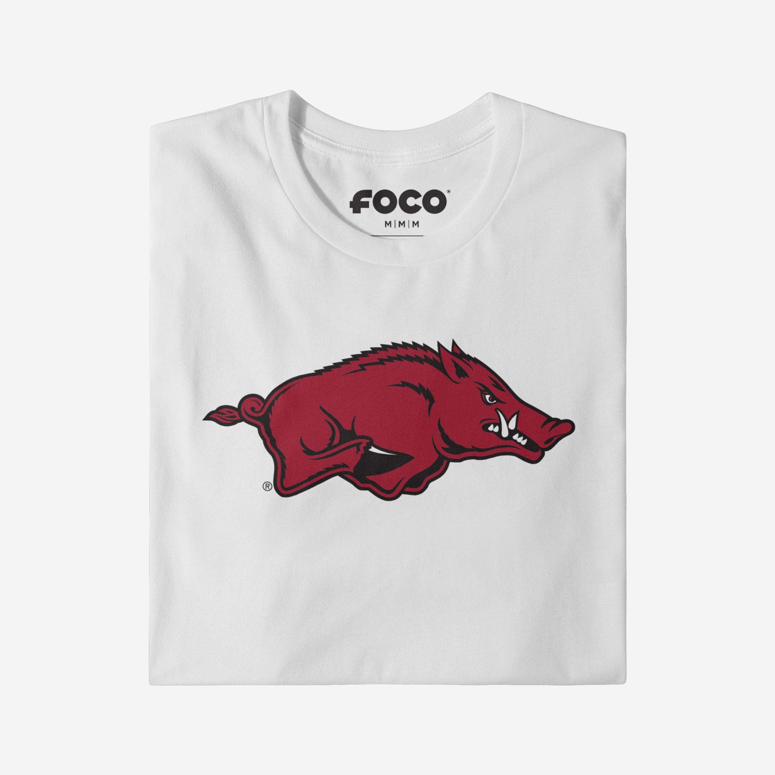 Arkansas Razorbacks Primary Logo T-Shirt - Image 16