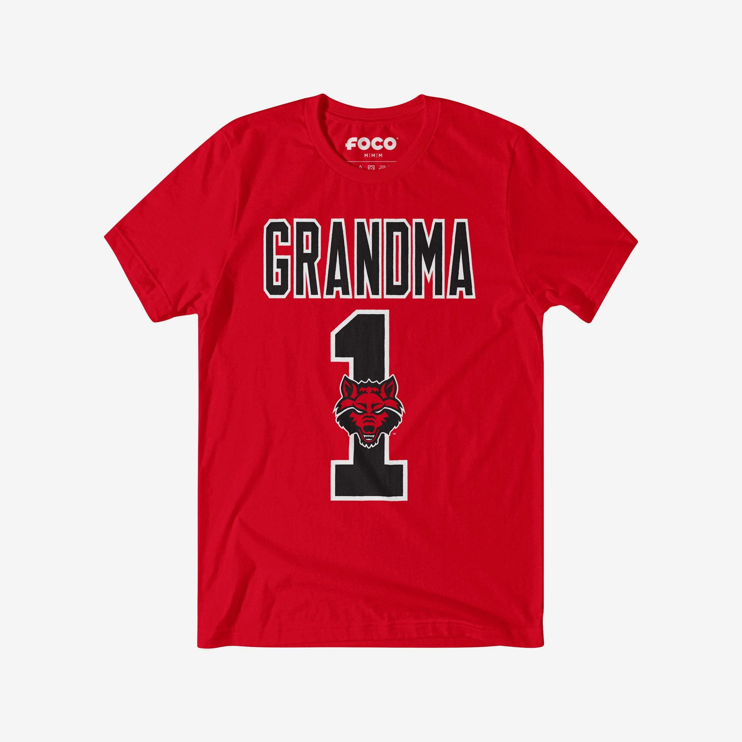 Arkansas State Red Wolves Number 1 Grandma T-Shirt