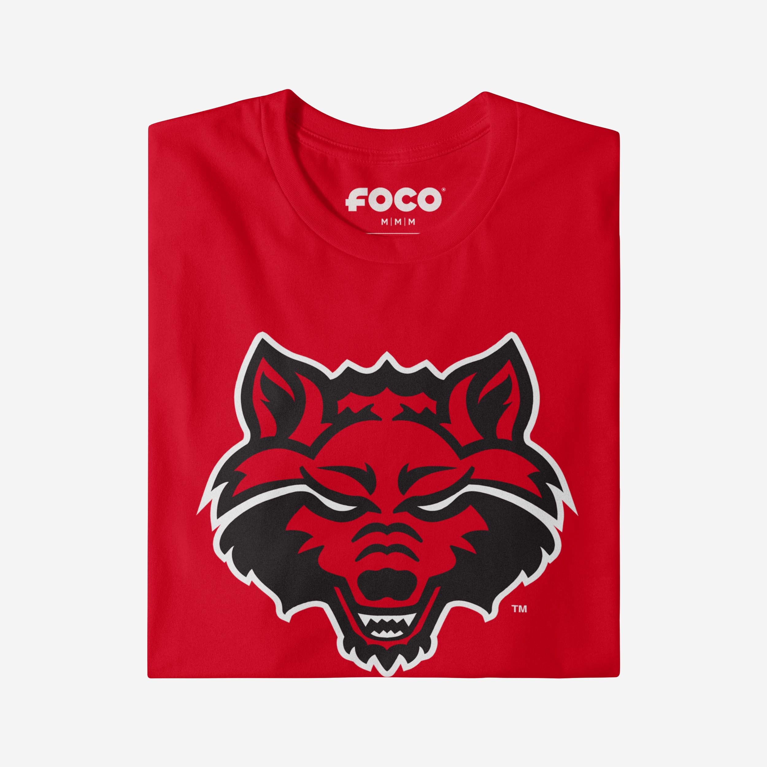 Arkansas State Red Wolves Primary Logo T-Shirt - Image 3