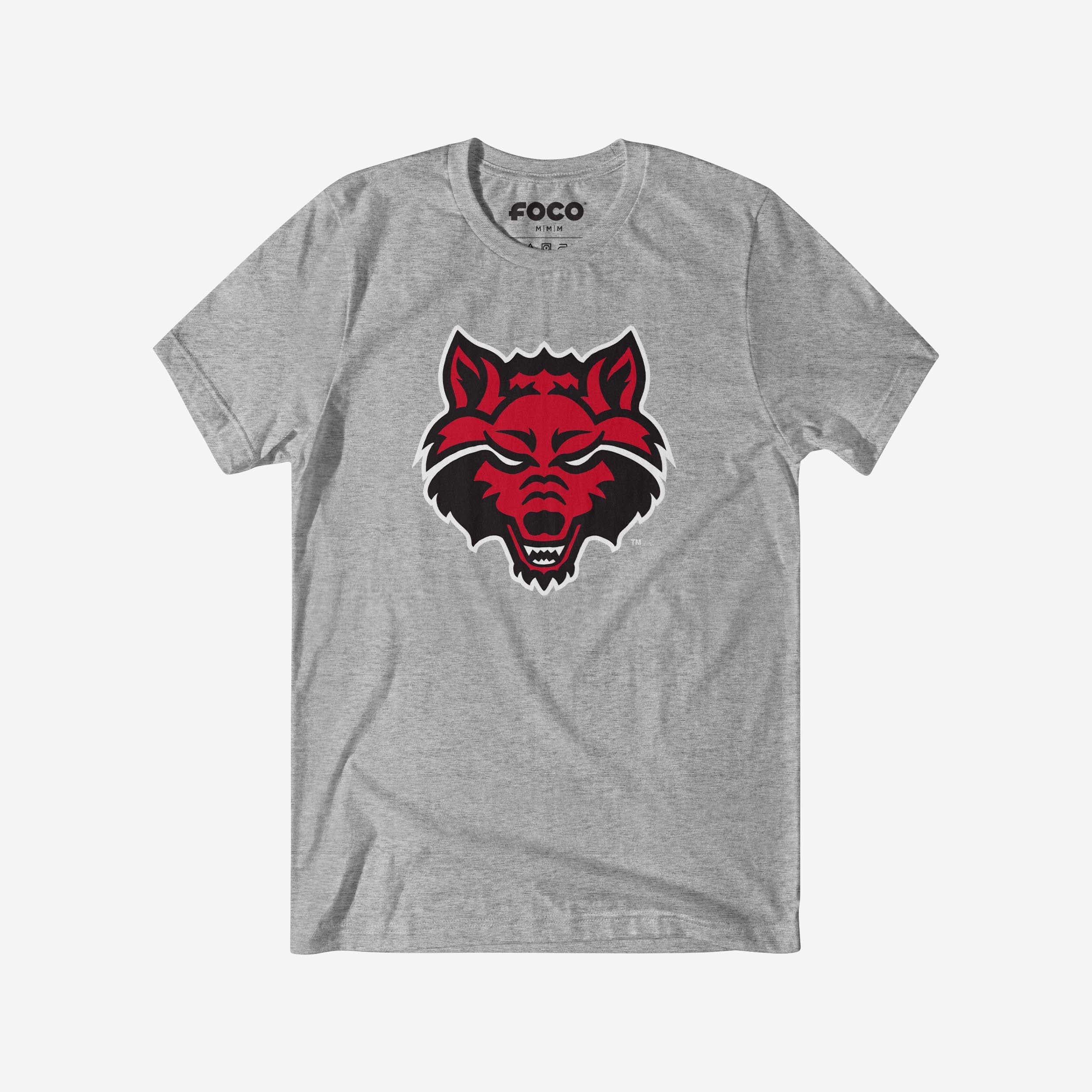 Arkansas State Red Wolves Primary Logo T-Shirt - Image 4