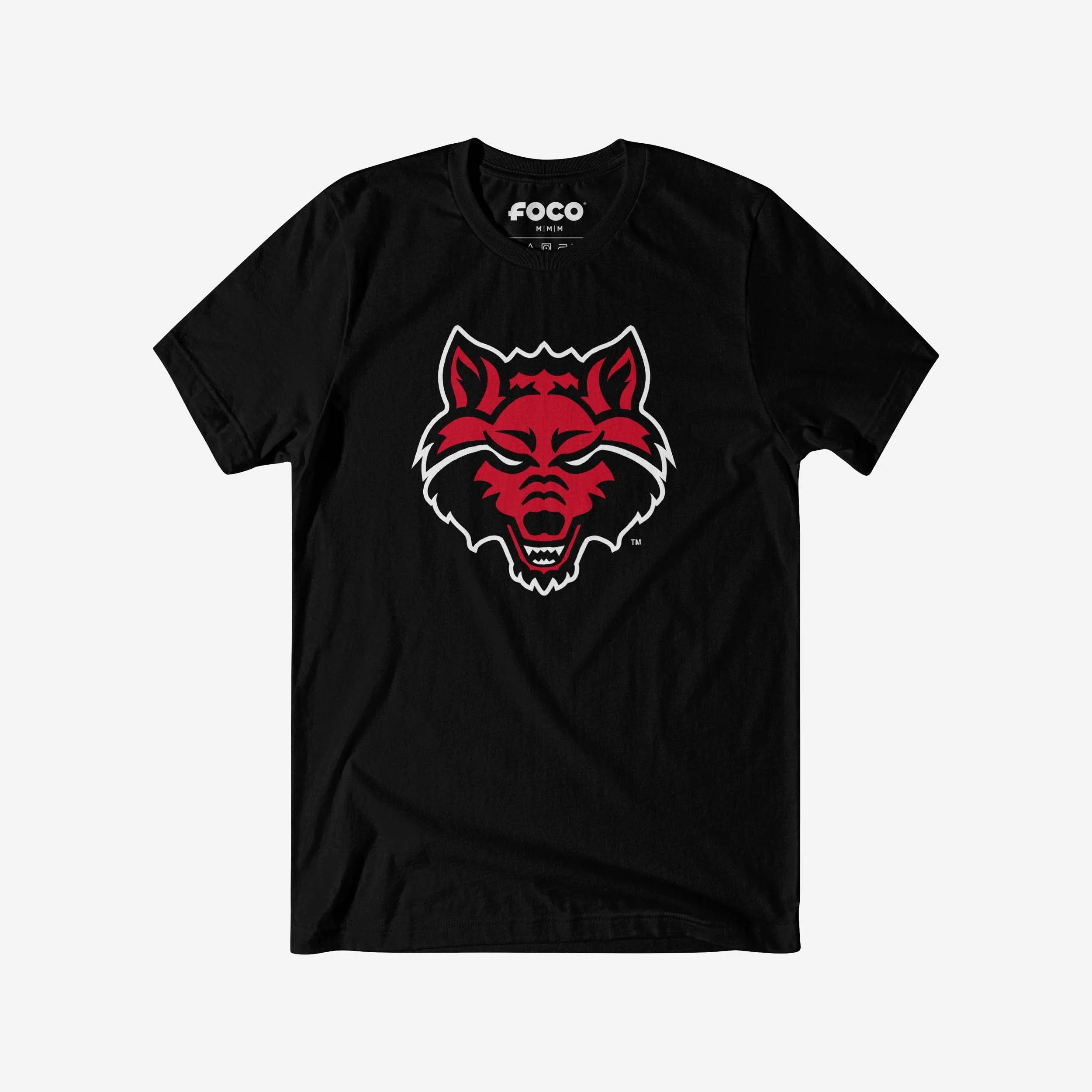 Arkansas State Red Wolves Primary Logo T-Shirt - Image 7