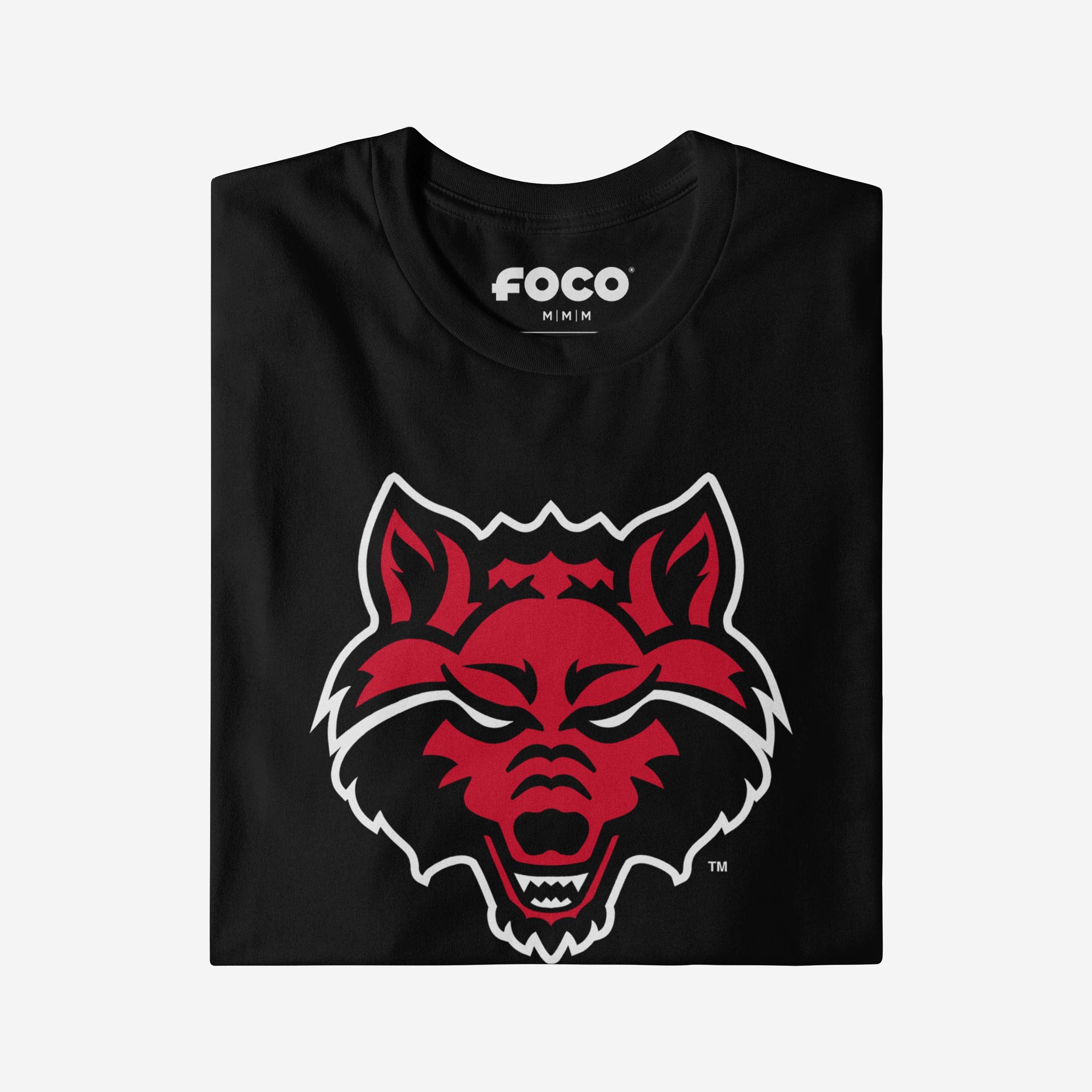 Arkansas State Red Wolves Primary Logo T-Shirt - Image 9