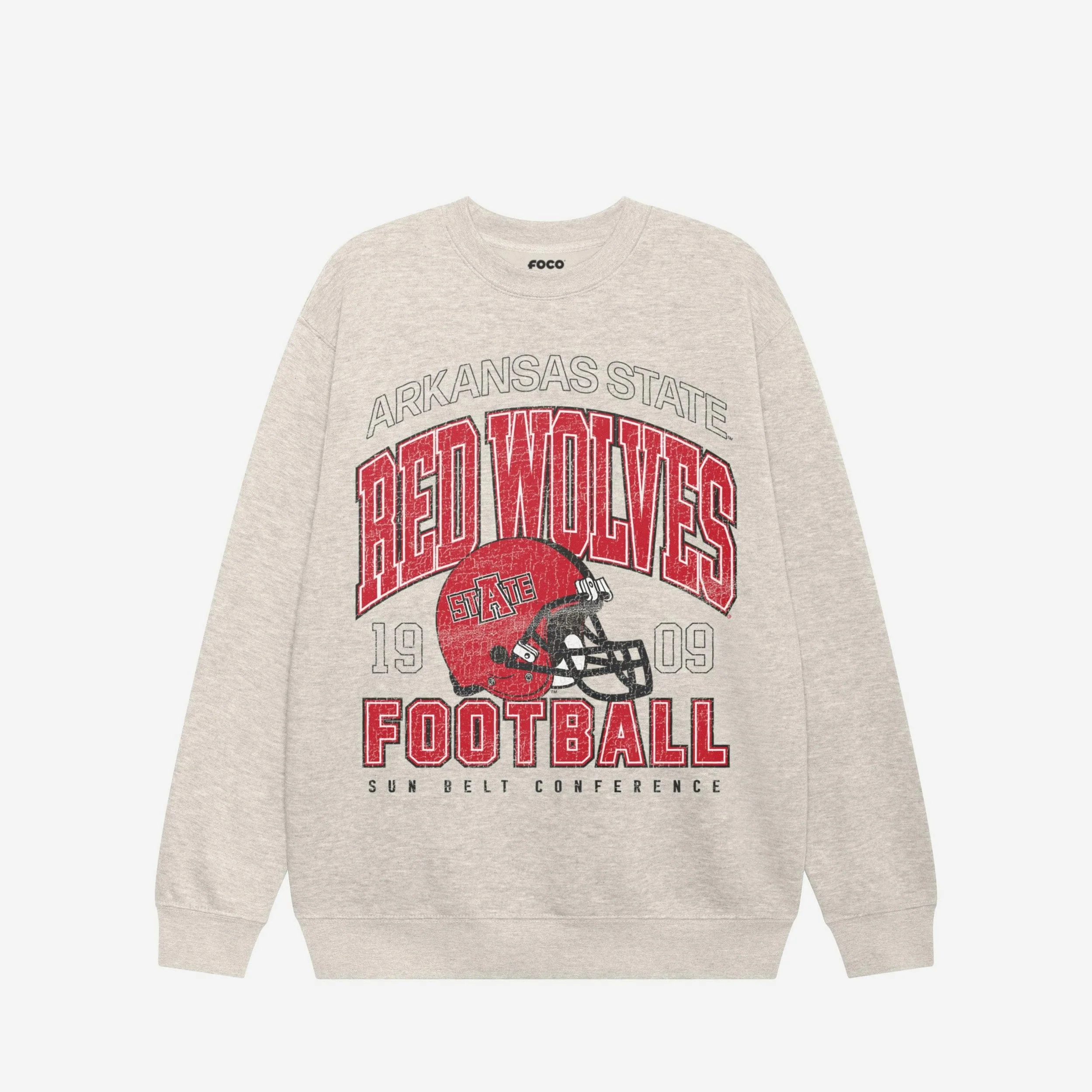 Arkansas State Red Wolves Varsity Crew Neck Sweatshirt