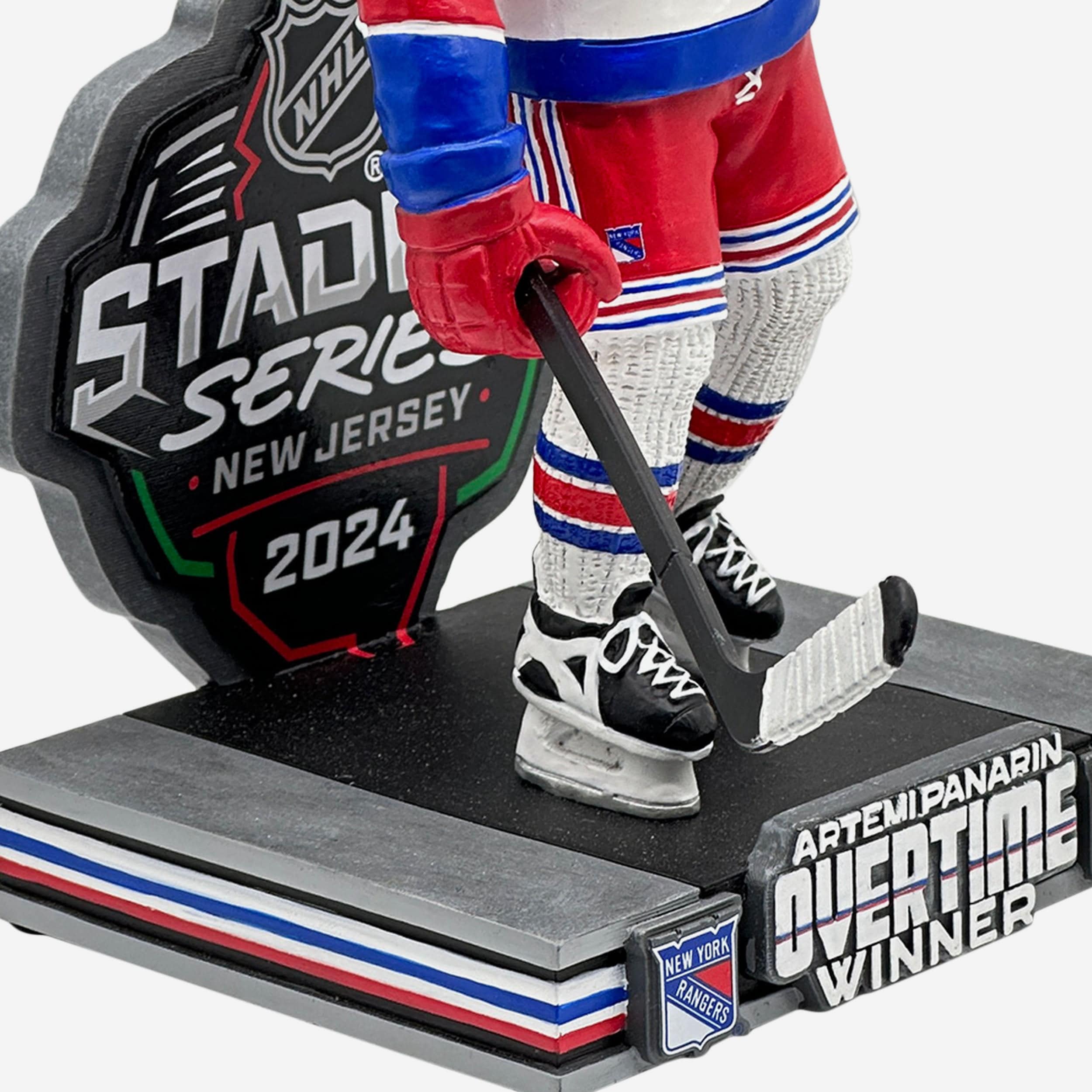 Artemi Panarin New York Rangers 2024 Stadium Series Overtime Game Winner Bobblehead - Image 3