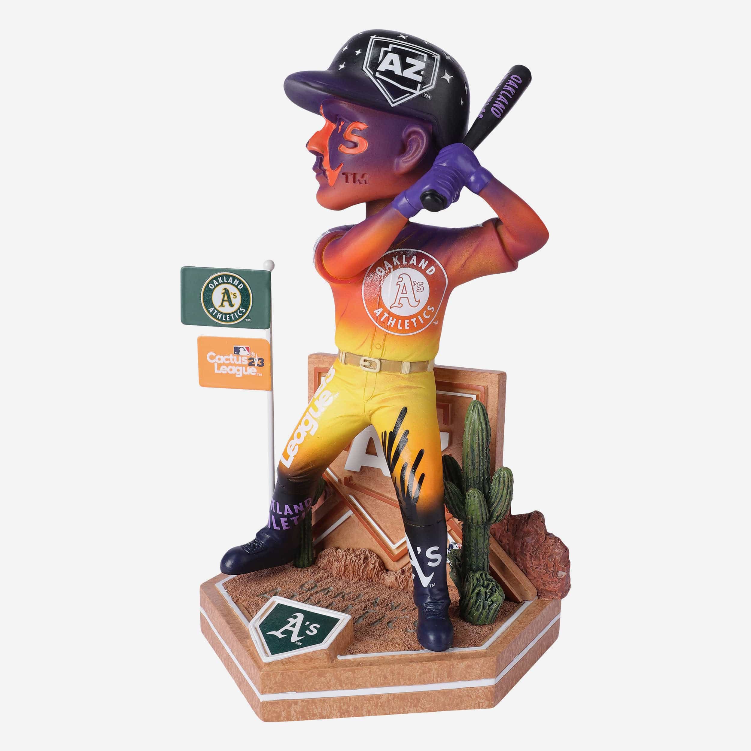 Athletics Cactus League Bobbles On Parade Bobblehead - Image 4