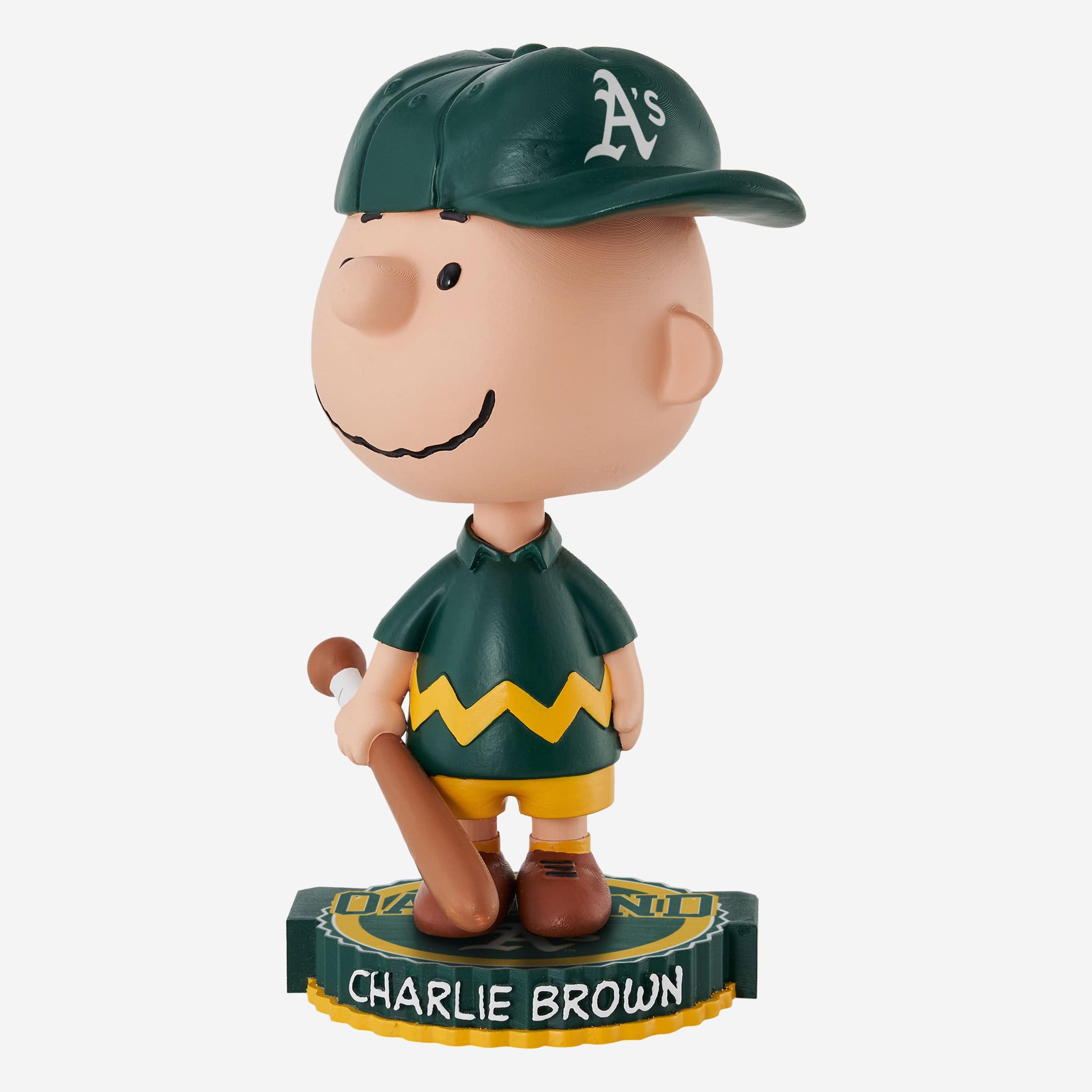 Athletics Charlie Brown Peanuts Bighead Bobblehead