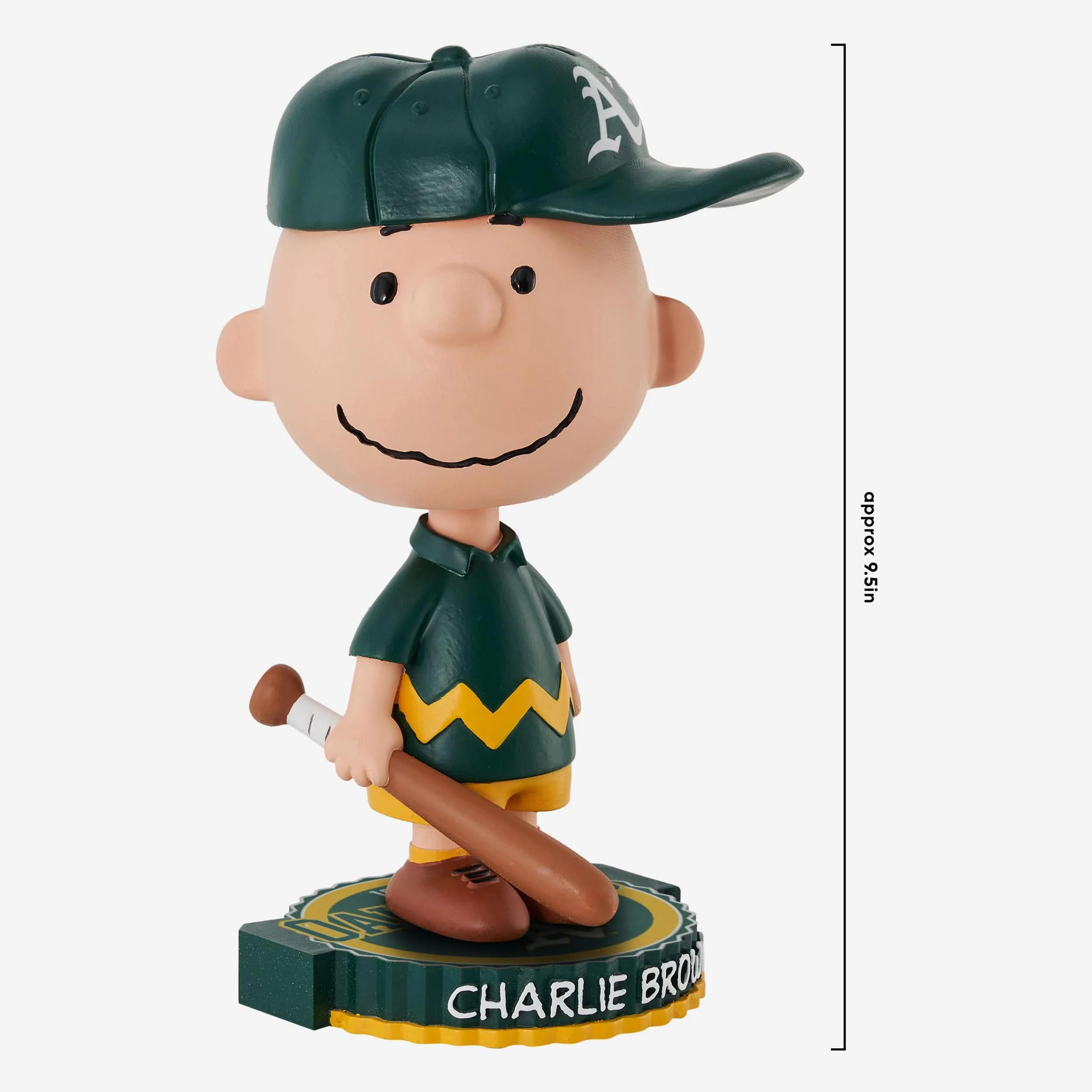 Athletics Charlie Brown Peanuts Bighead Bobblehead - Image 4