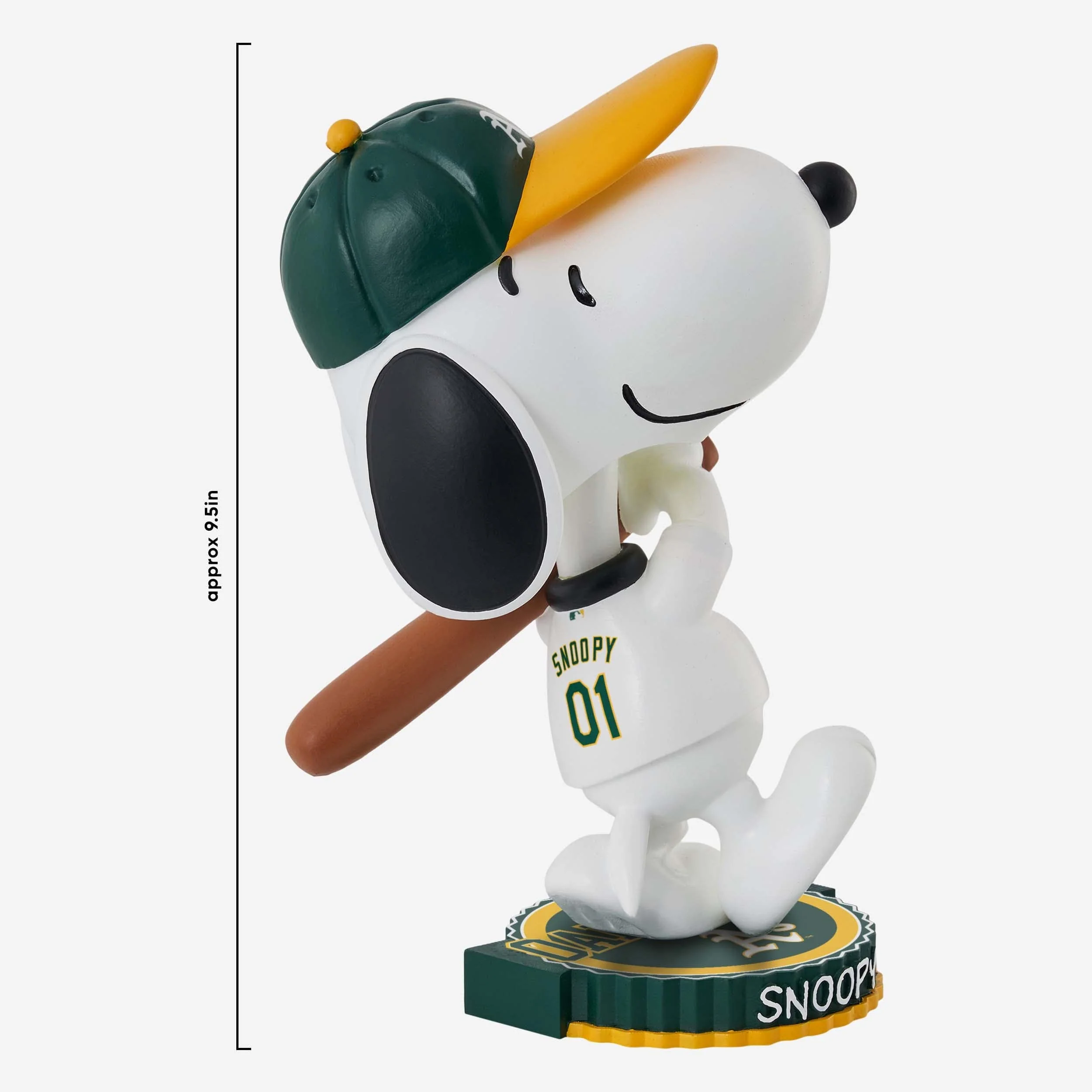 Athletics Snoopy Peanuts Bighead Bobblehead - Image 4