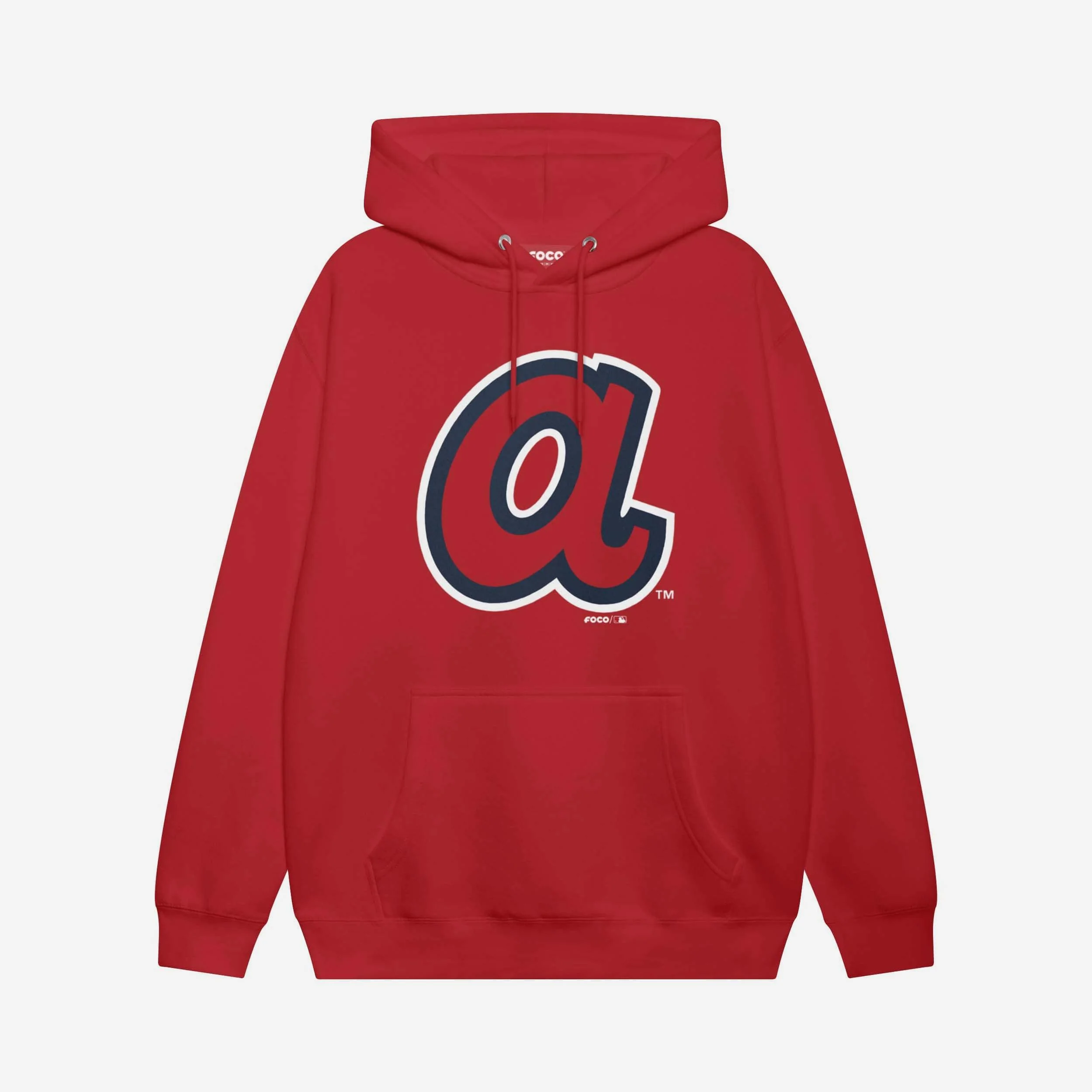 Atlanta Braves Alternate Logo Hoodie - Image 3
