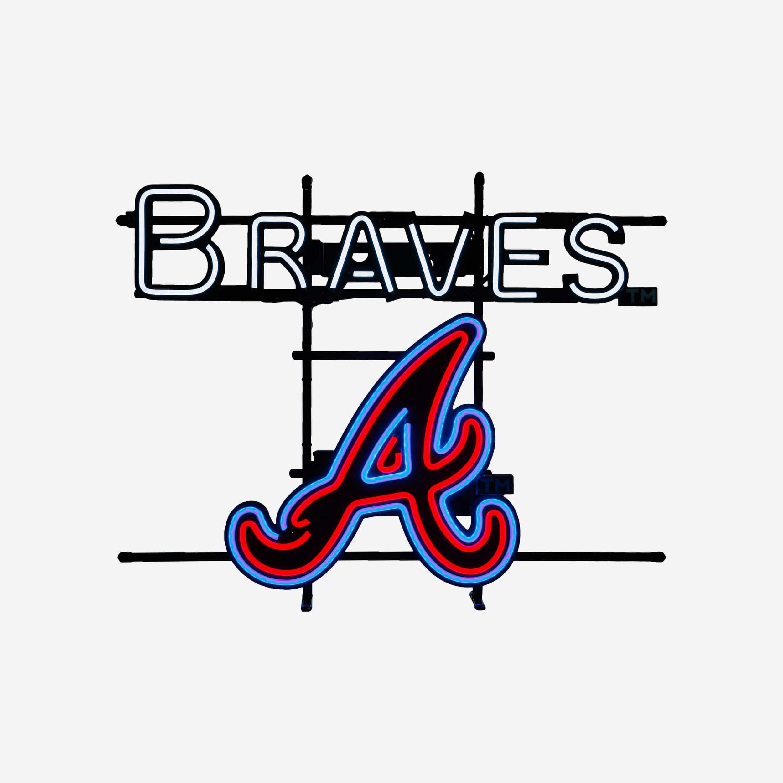 Atlanta Braves Fancave LED Sign