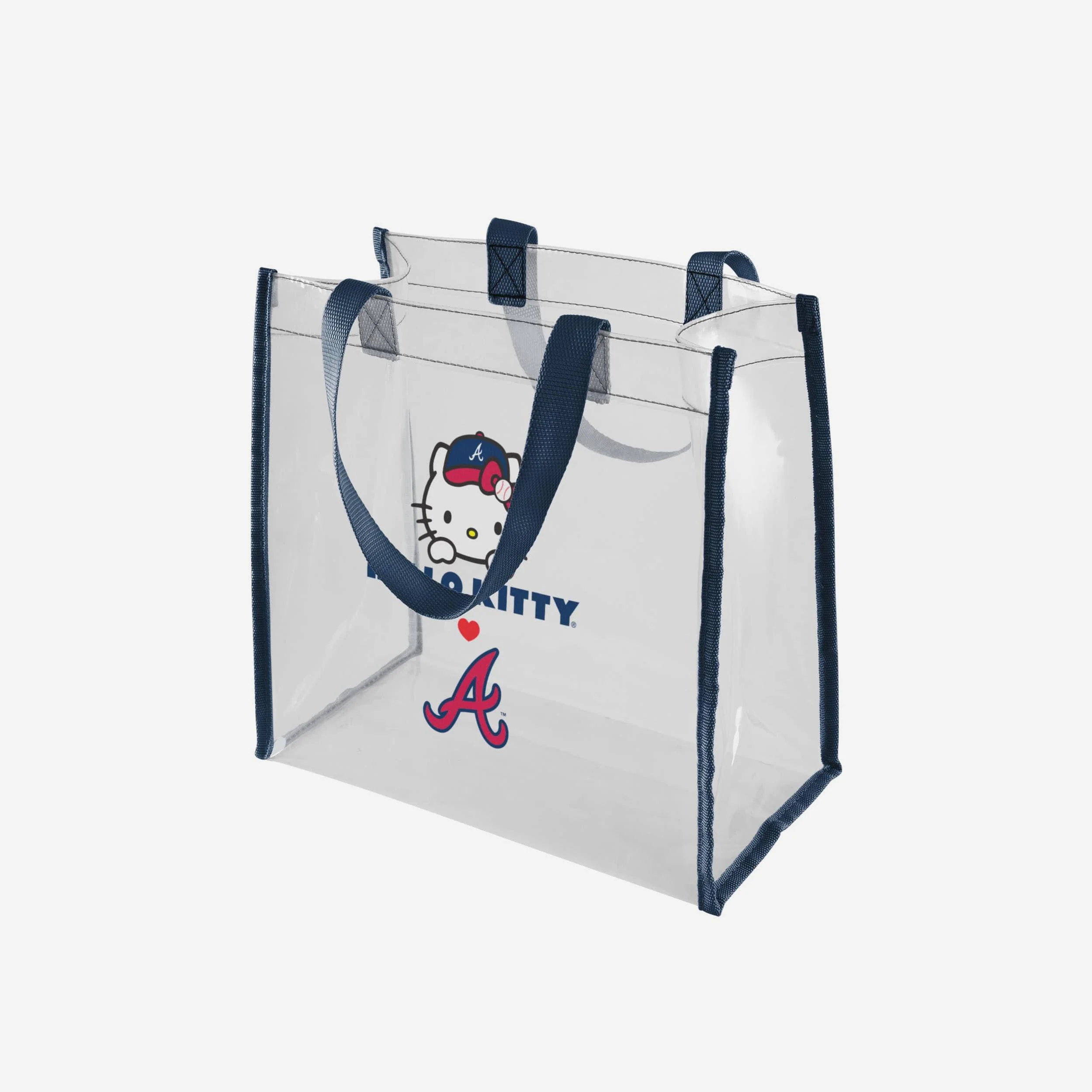 Atlanta Braves Hello Kitty® Clear Tote Bag - Image 3