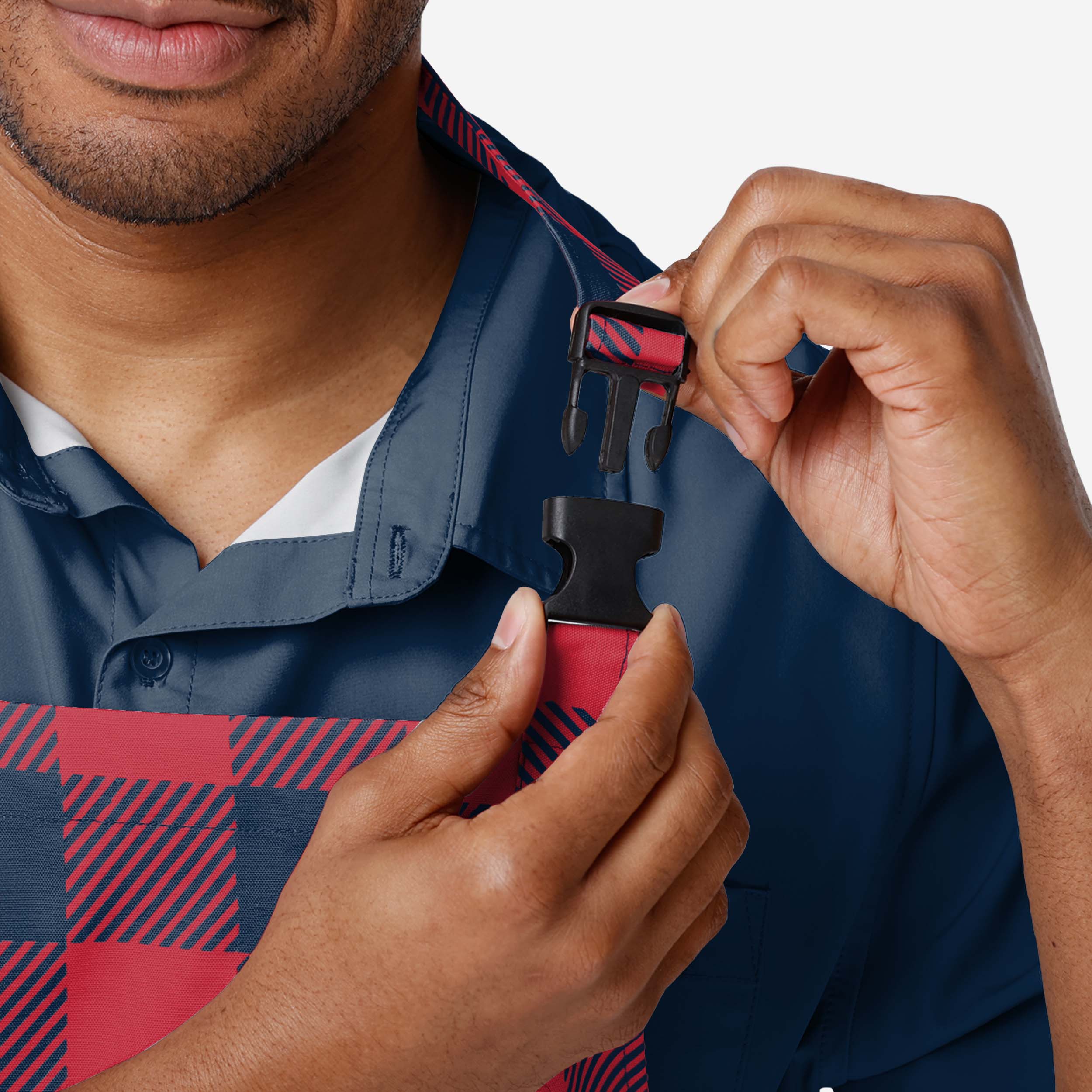 Atlanta Braves Plaid Chef Set - Image 3