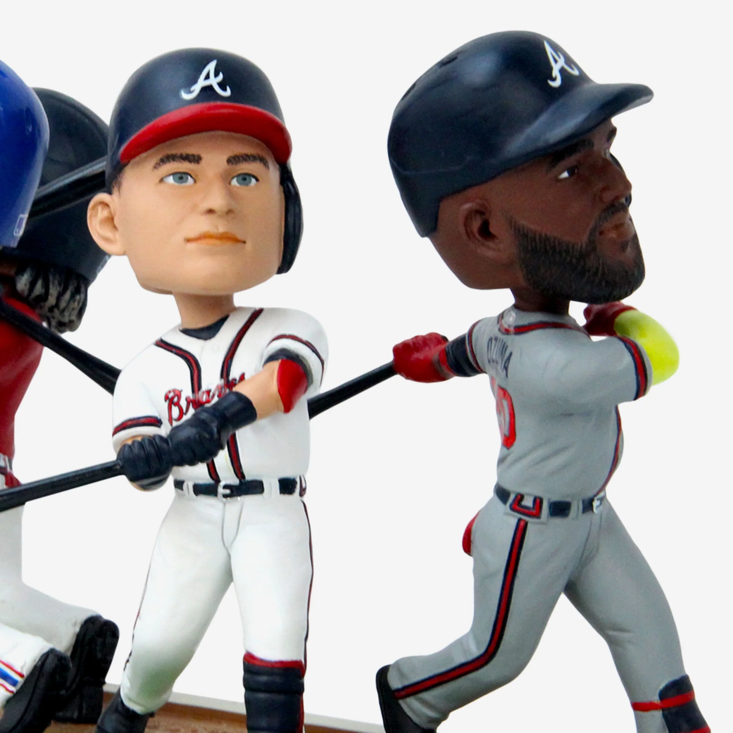 Atlanta Braves Single-Season Home Run Record Mini Bobblehead Scene - Image 3