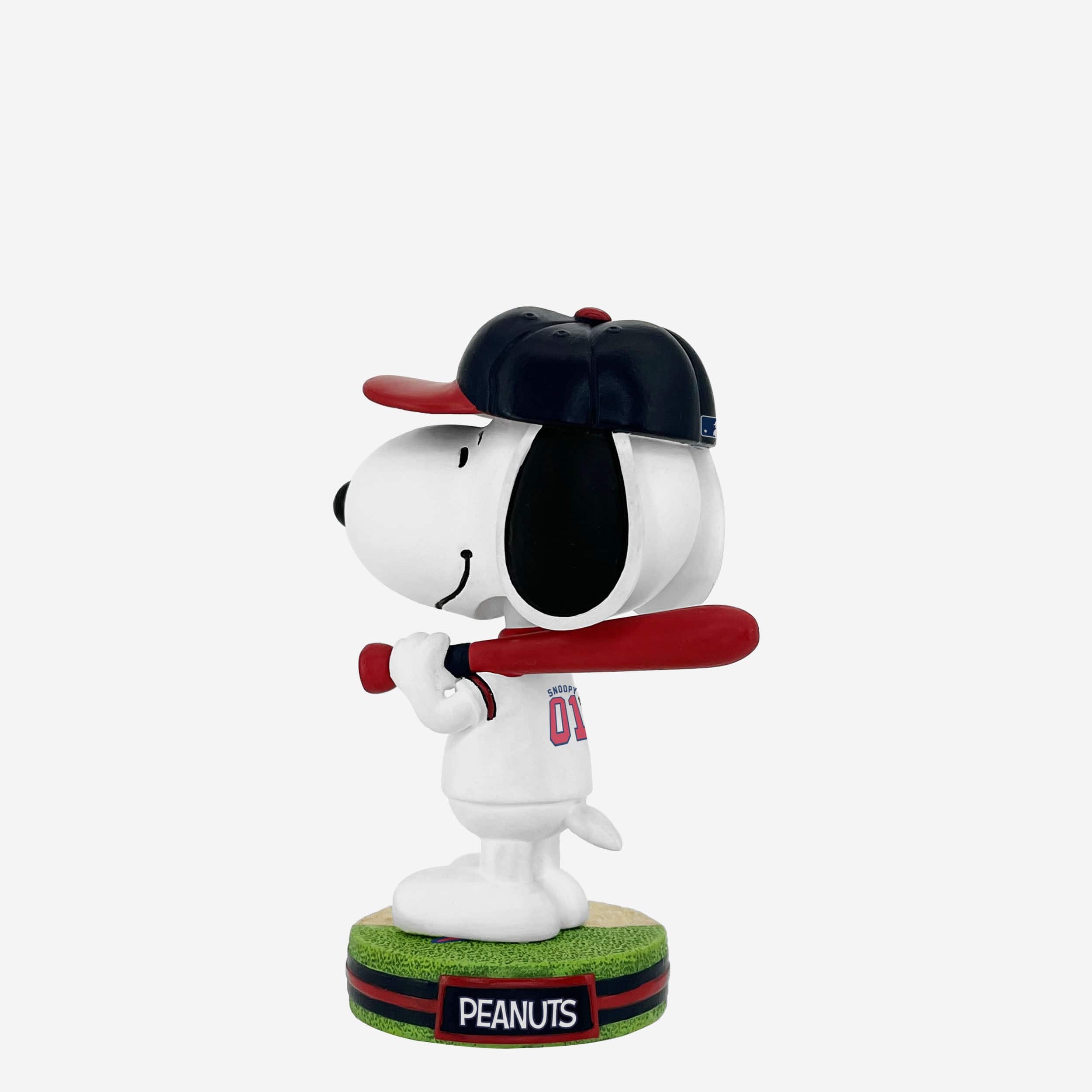 Atlanta Braves Snoopy Peanuts Mini Bighead Bobblehead - Image 5