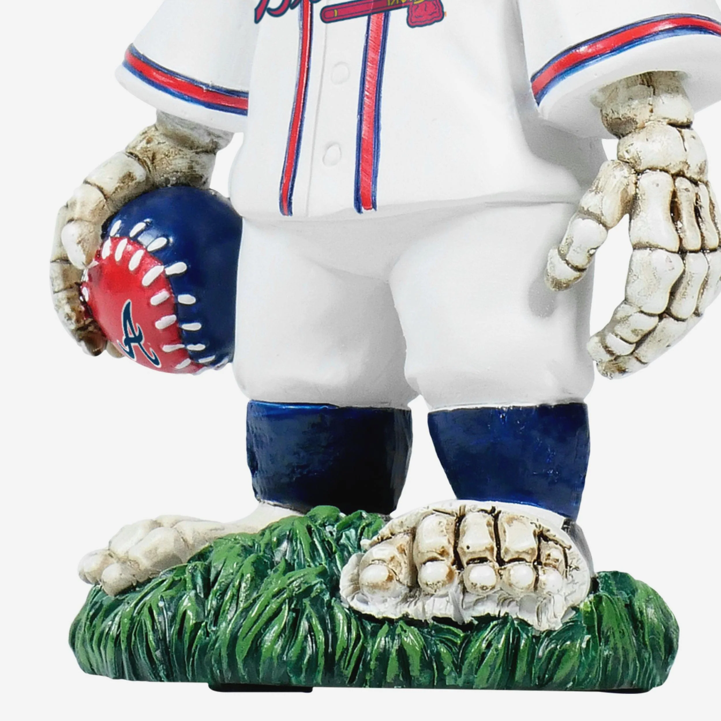 Atlanta Braves Team Skull Mini Bobblehead - Image 3