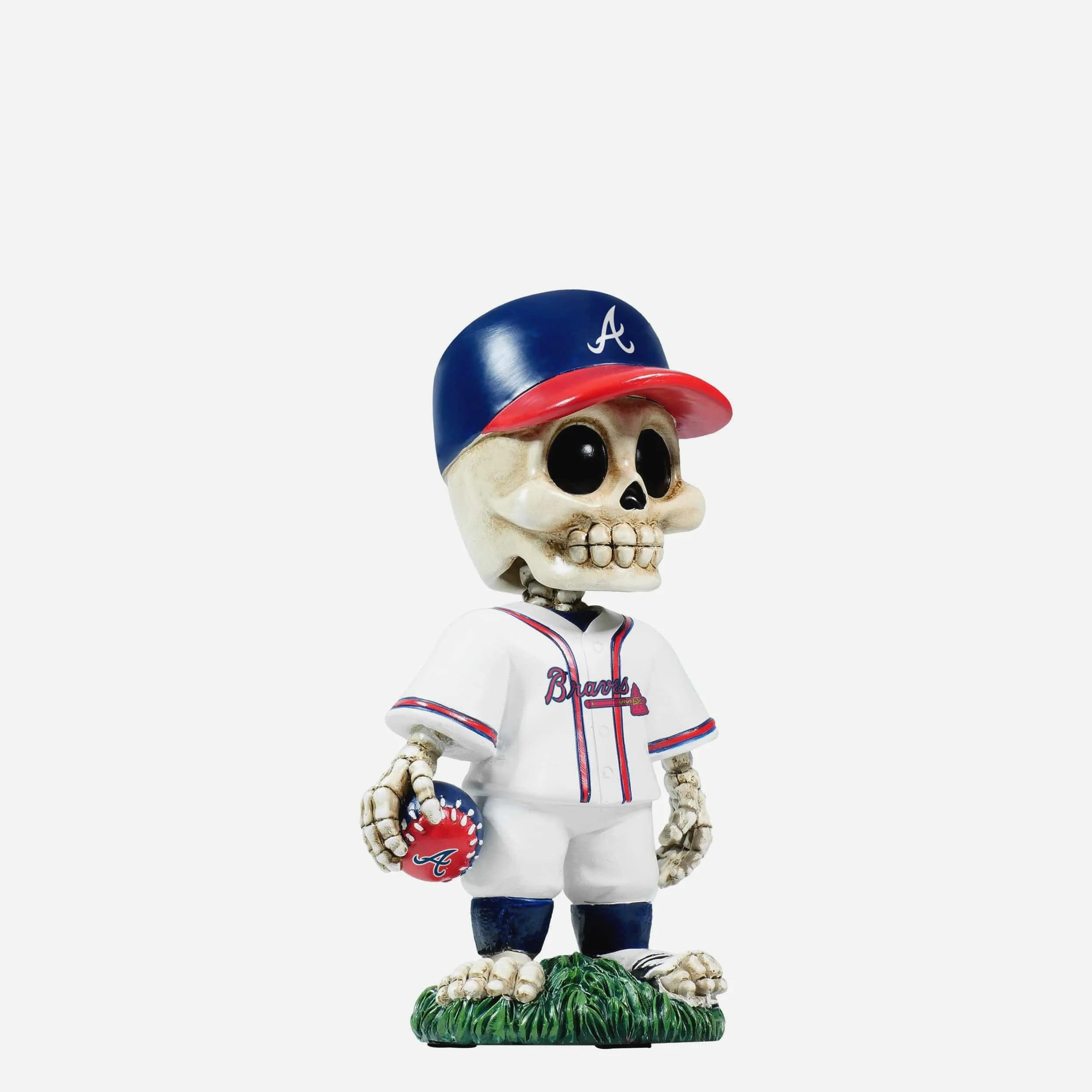 Atlanta Braves Team Skull Mini Bobblehead - Image 4