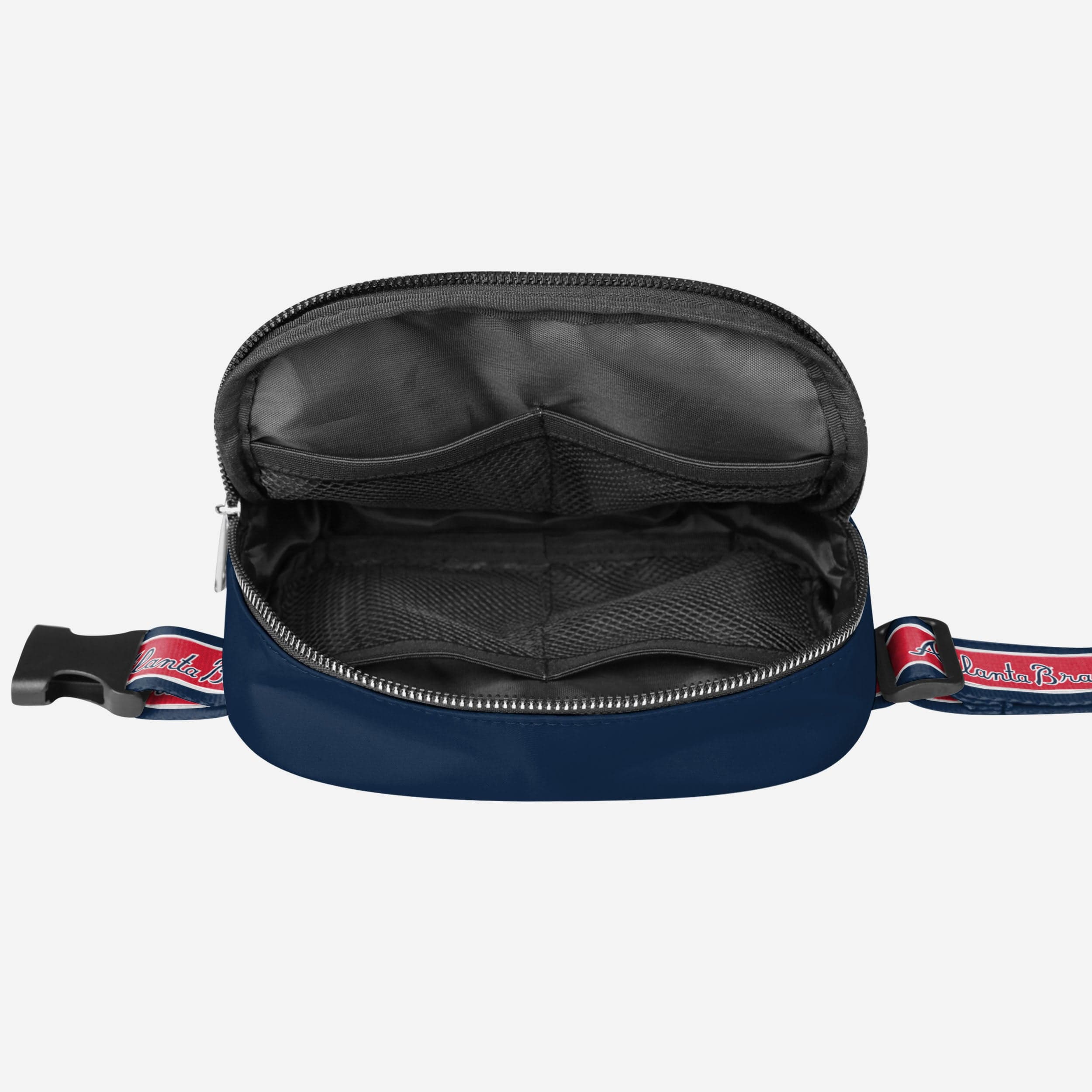 Atlanta Braves Team Wordmark Crossbody Belt Bag - Image 5