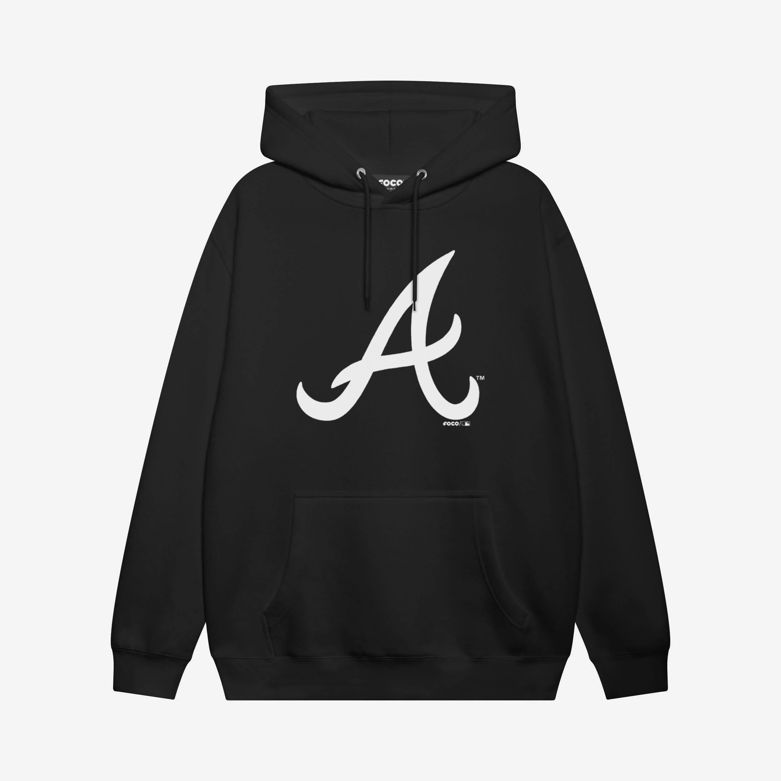 Atlanta Braves White Logo Hoodie