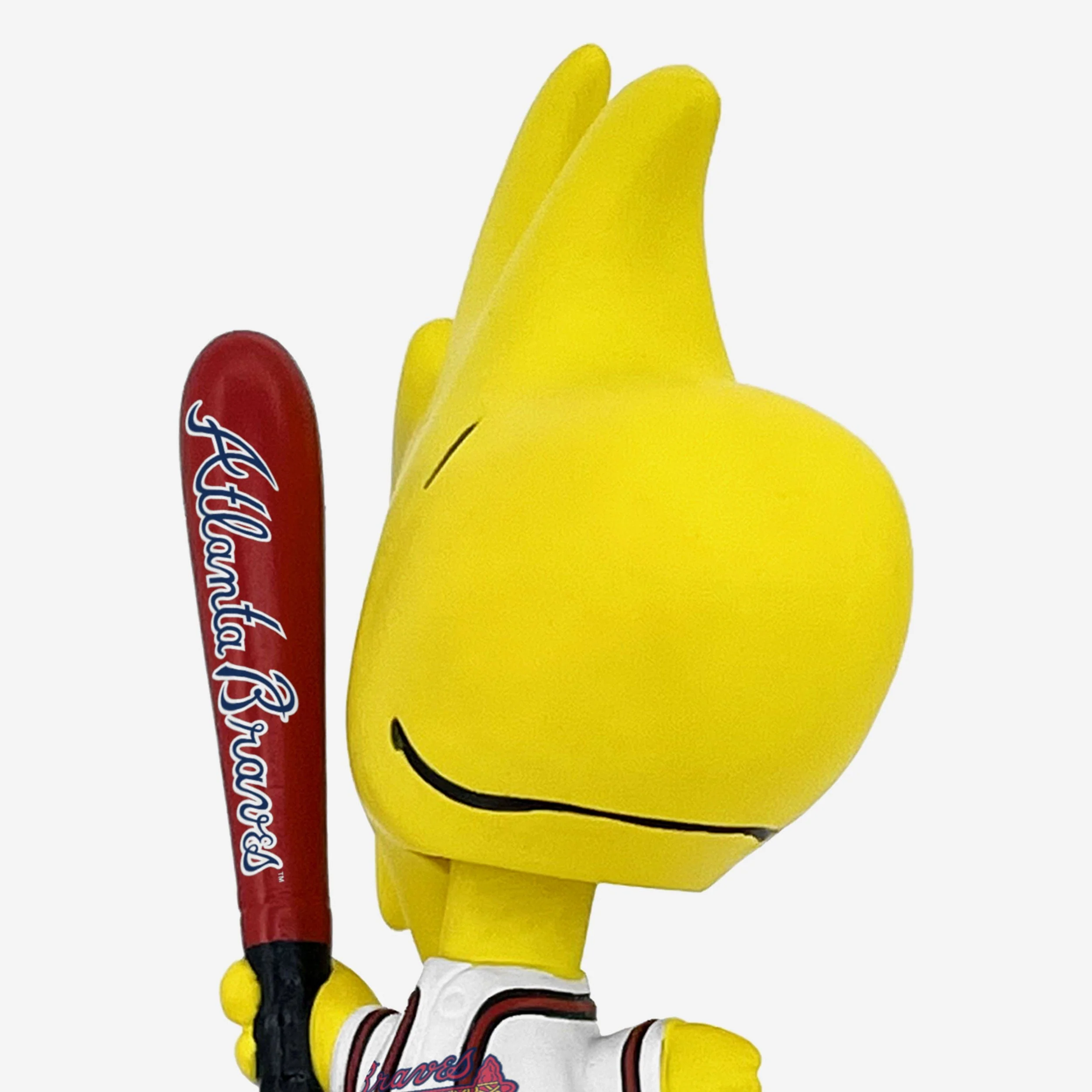 Atlanta Braves Woodstock Peanuts Mini Bighead Bobblehead - Image 2