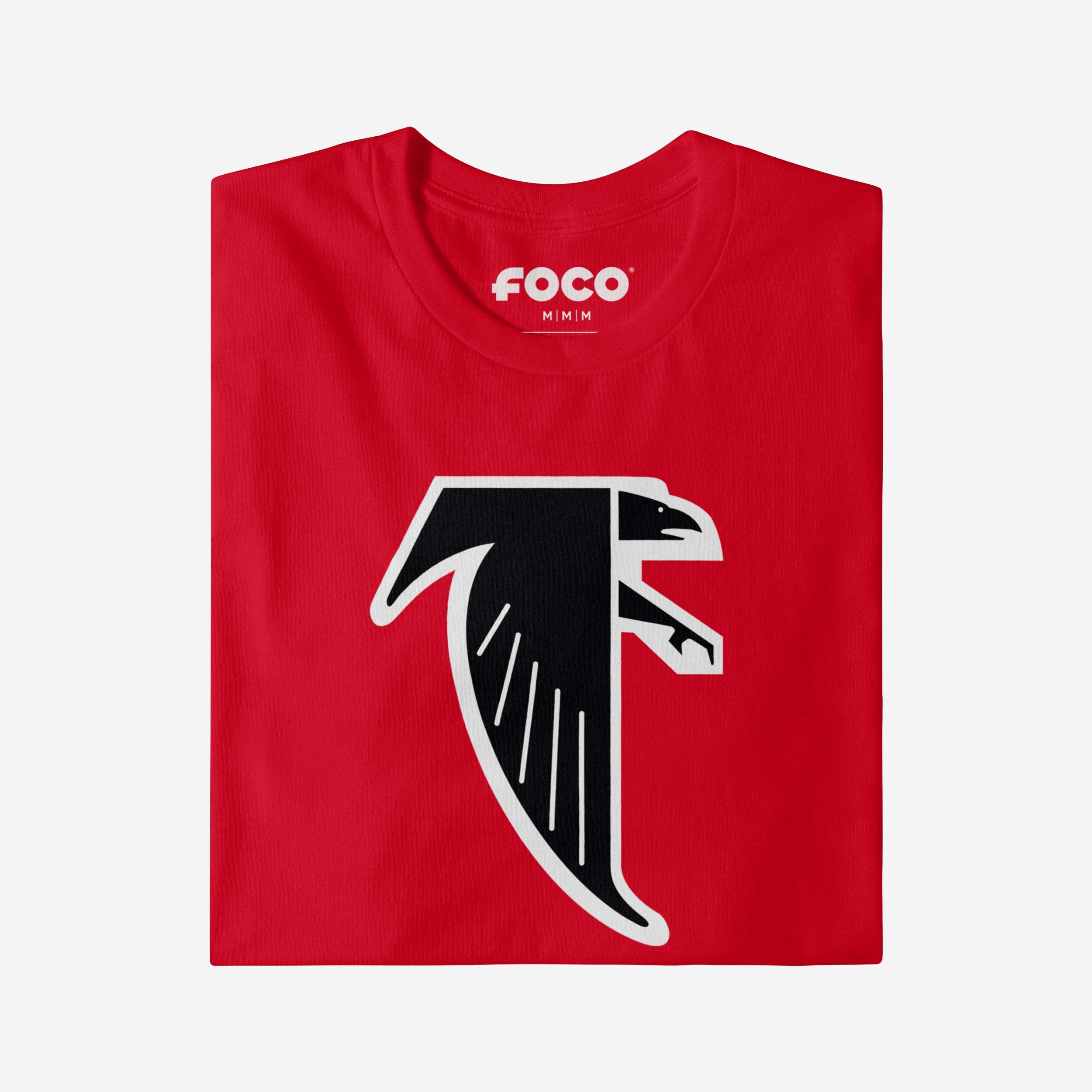 Atlanta Falcons 1990 Retro Logo T-Shirt - Image 4