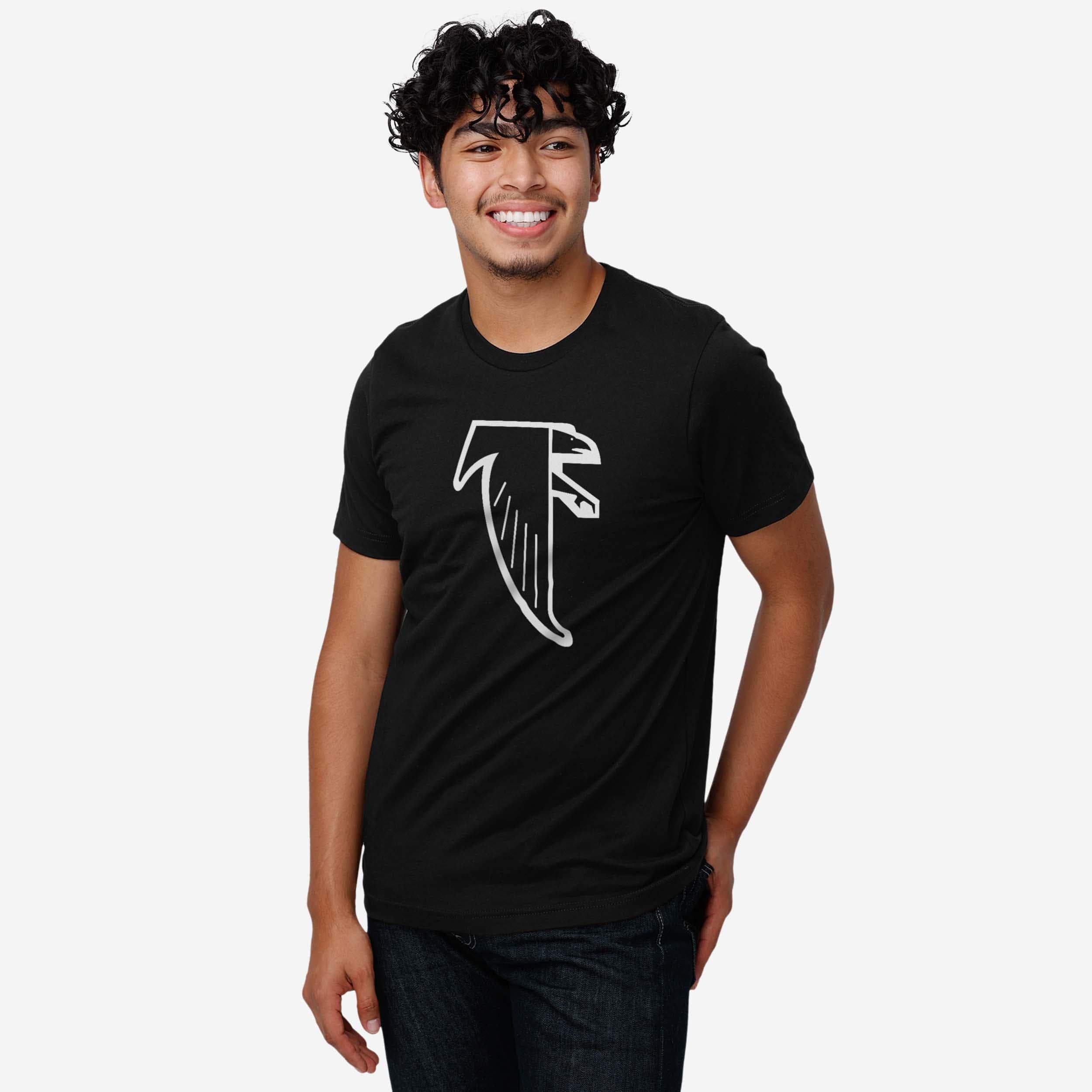 Atlanta Falcons 1990 Retro Logo T-Shirt - Image 6