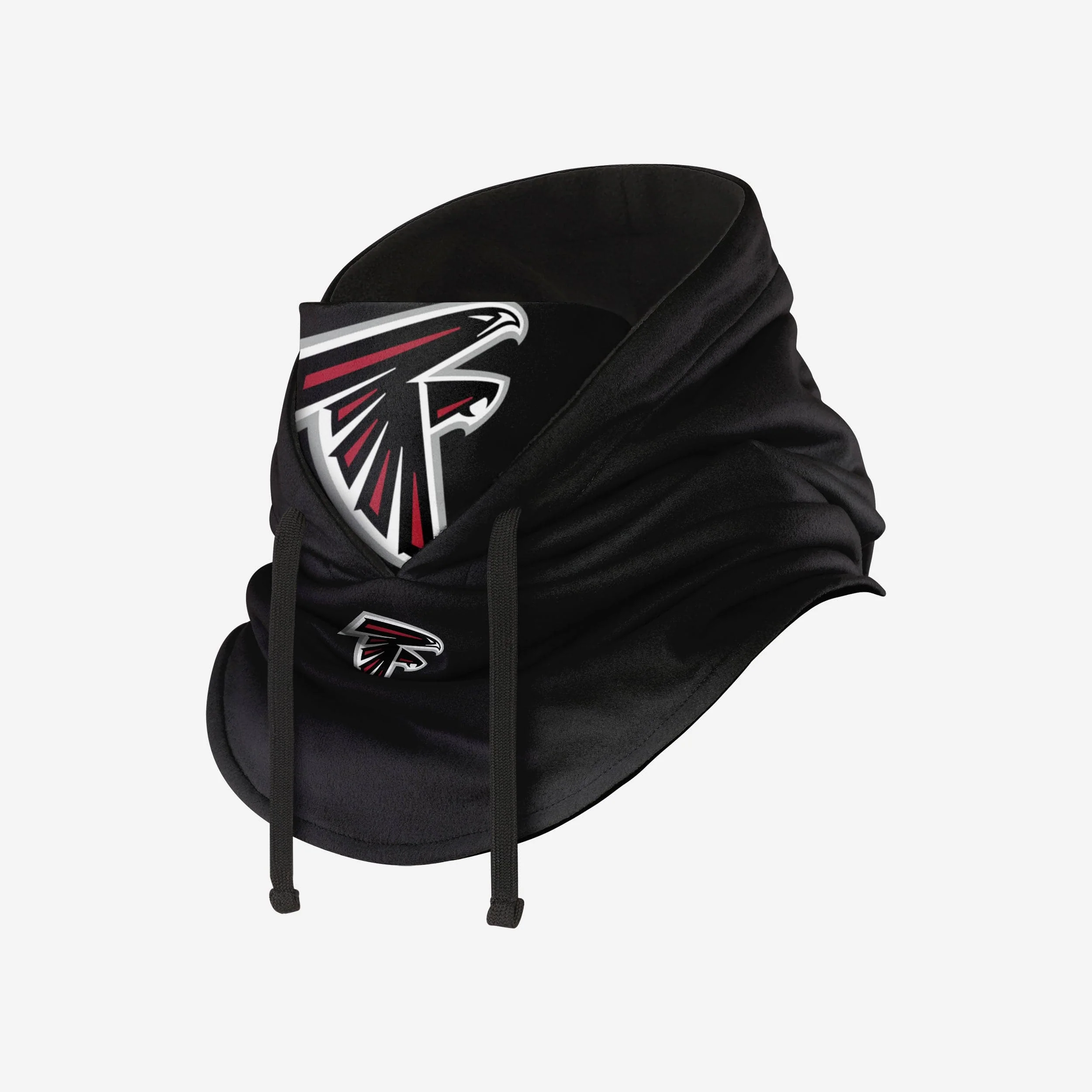 Atlanta Falcons Black Drawstring Hooded Gaiter - Image 2