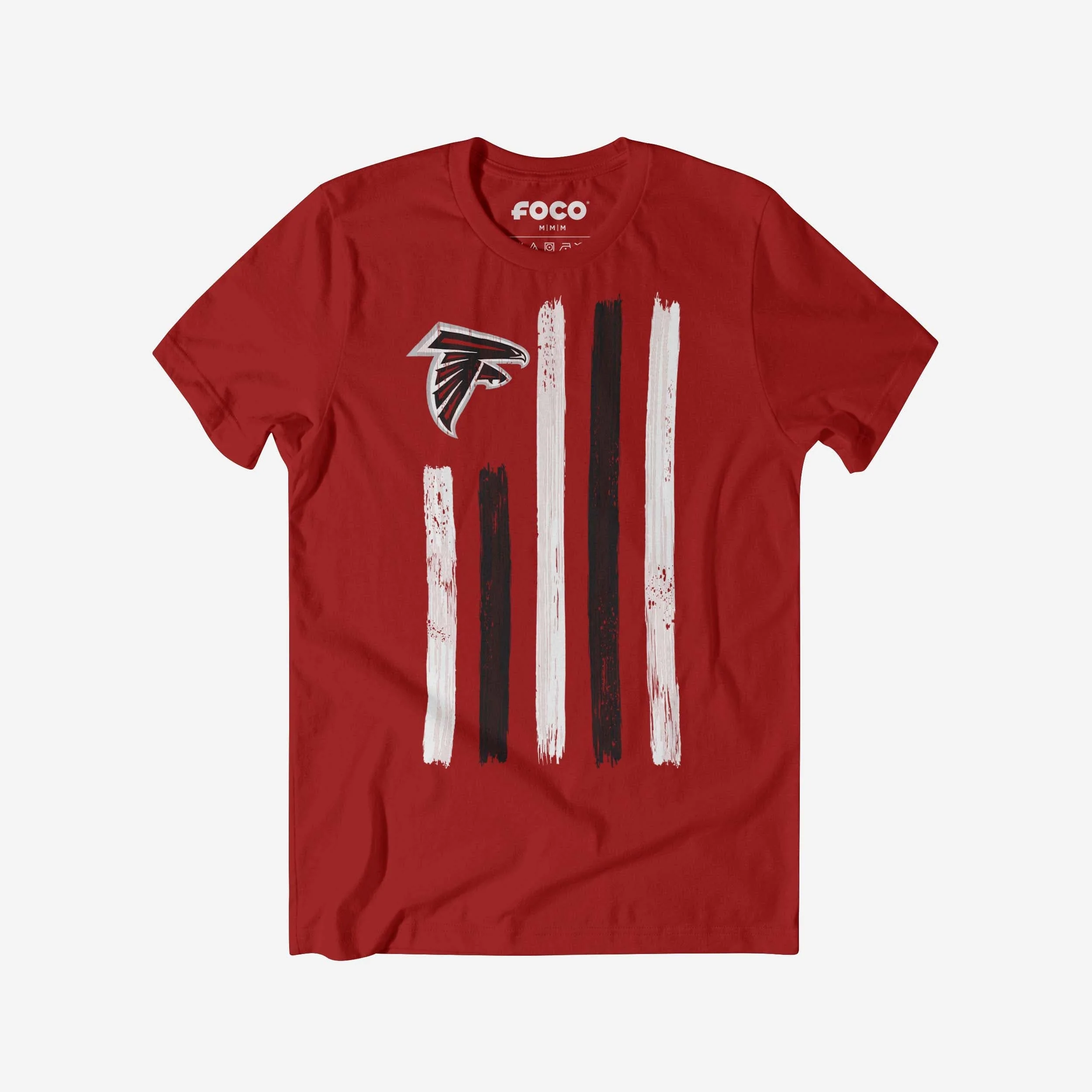 Atlanta Falcons Brushstroke Flag T-Shirt