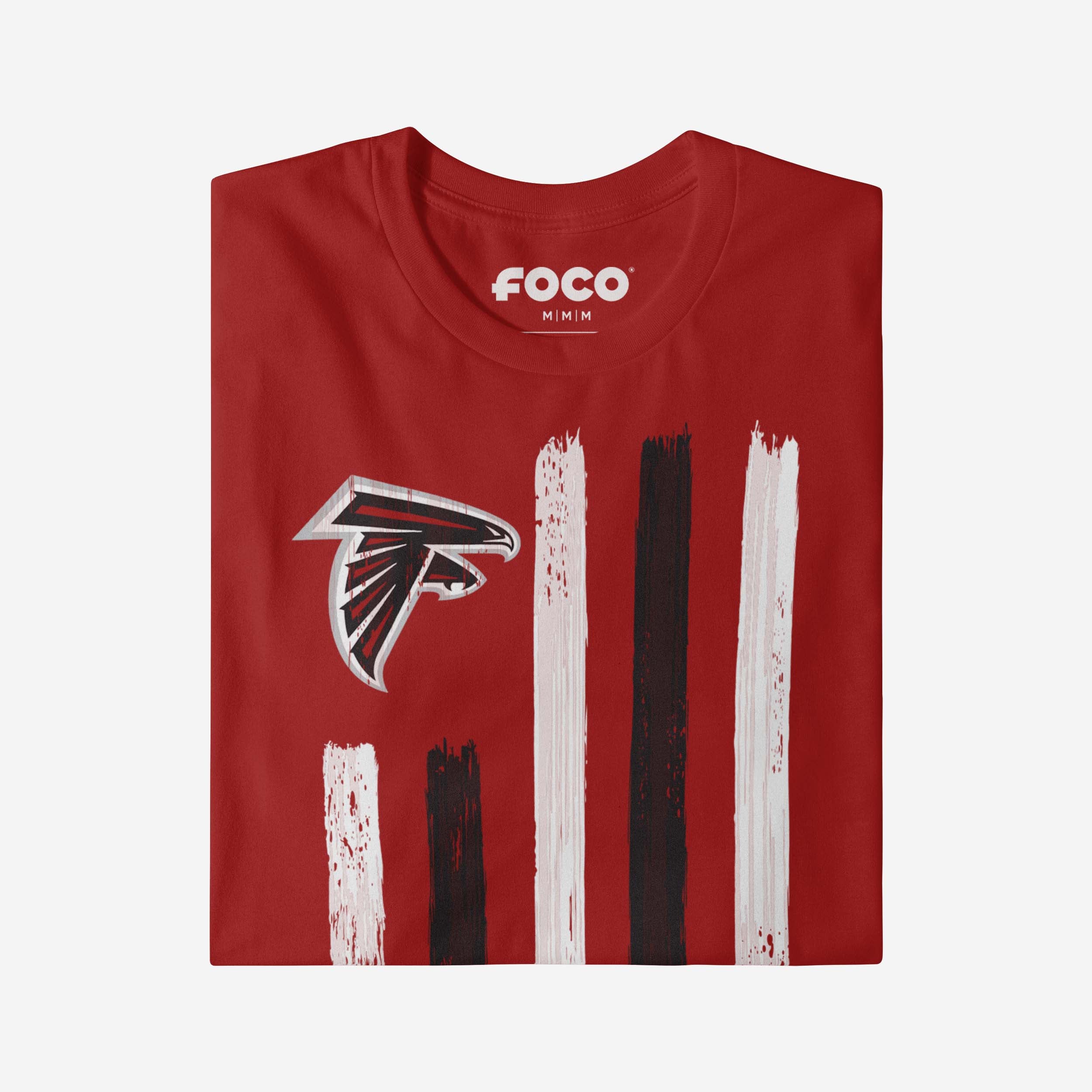 Atlanta Falcons Brushstroke Flag T-Shirt - Image 4