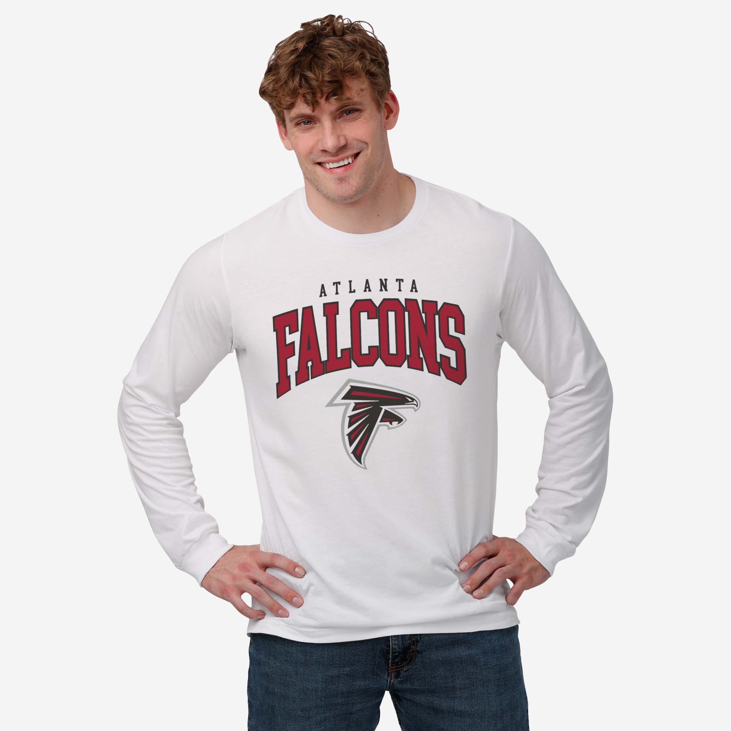Atlanta Falcons Classic Logo Long Sleeve T-Shirt - Image 2