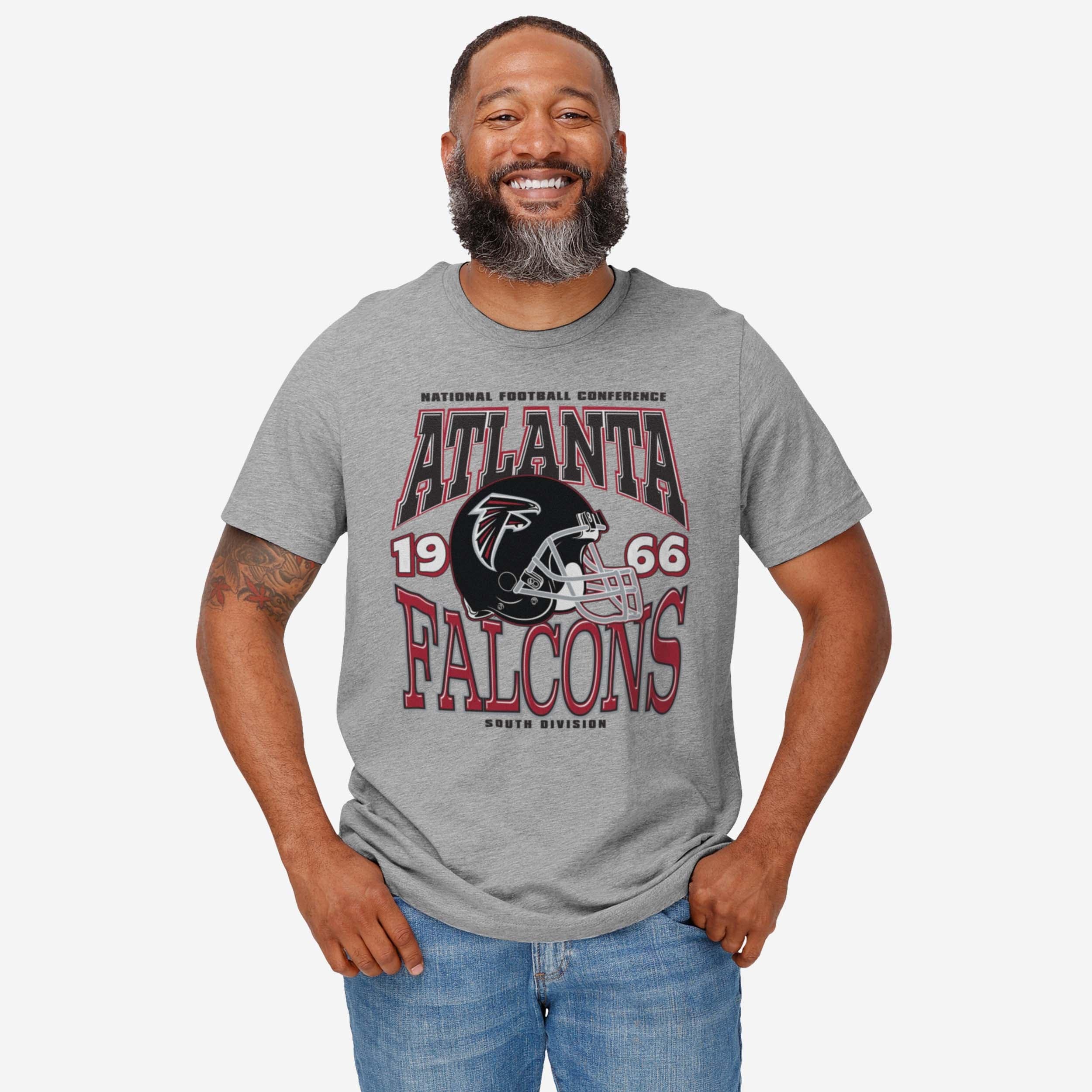 Atlanta Falcons Classic Team Helmet T-Shirt - Image 2