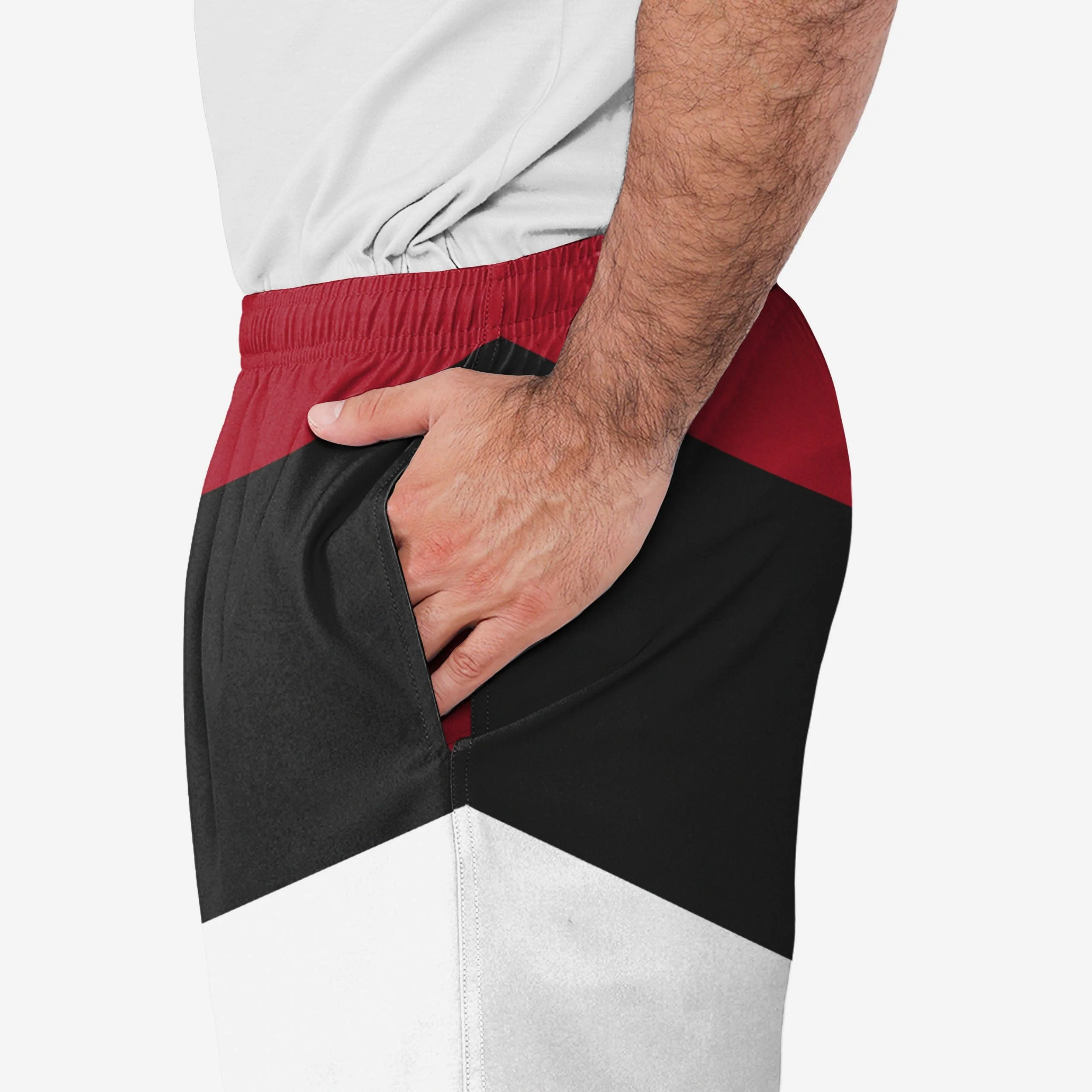 Atlanta Falcons Colorblock Double Down Liner Training Shorts - Image 4