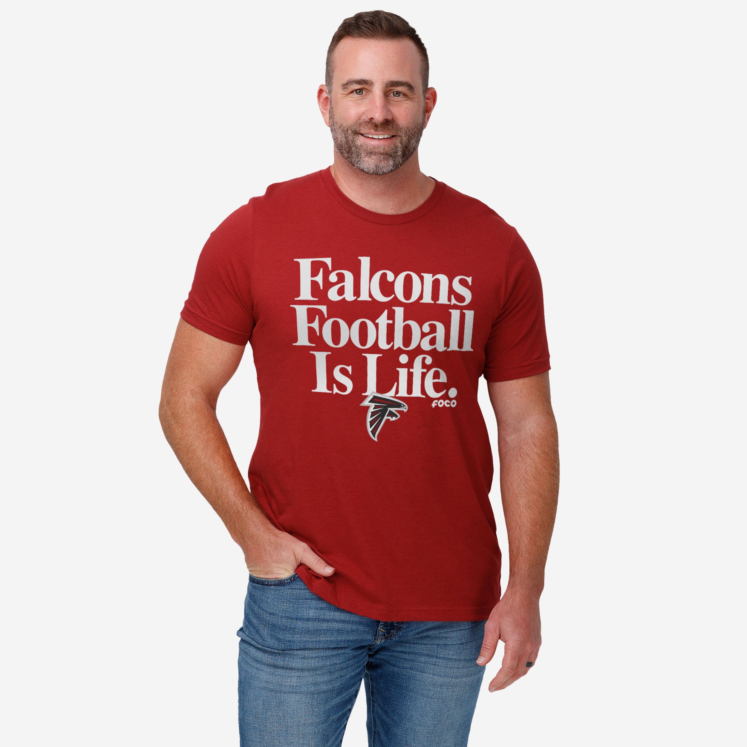 Atlanta Falcons Football is Life T-Shirt - Image 2
