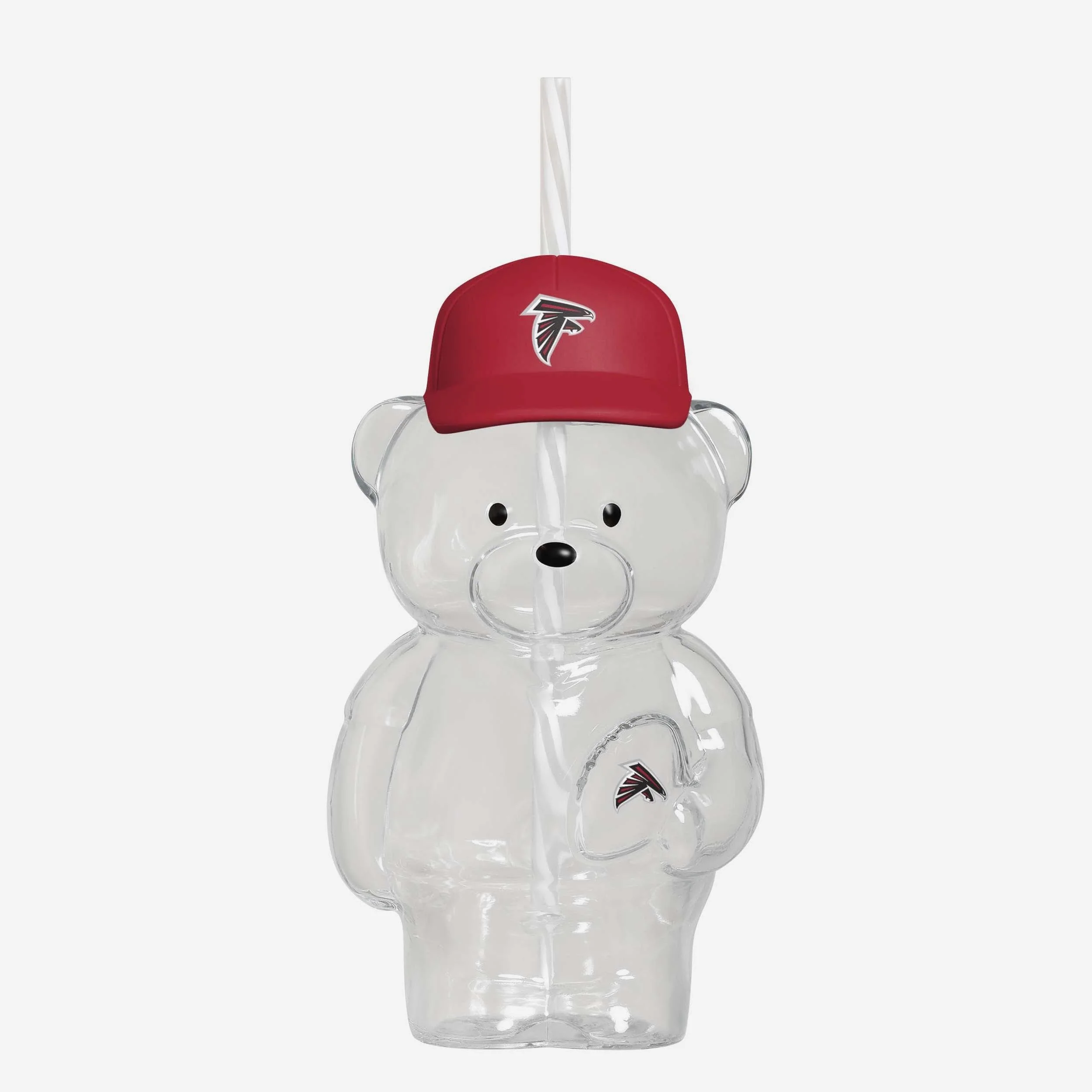 Atlanta Falcons Glass Bear Tumbler