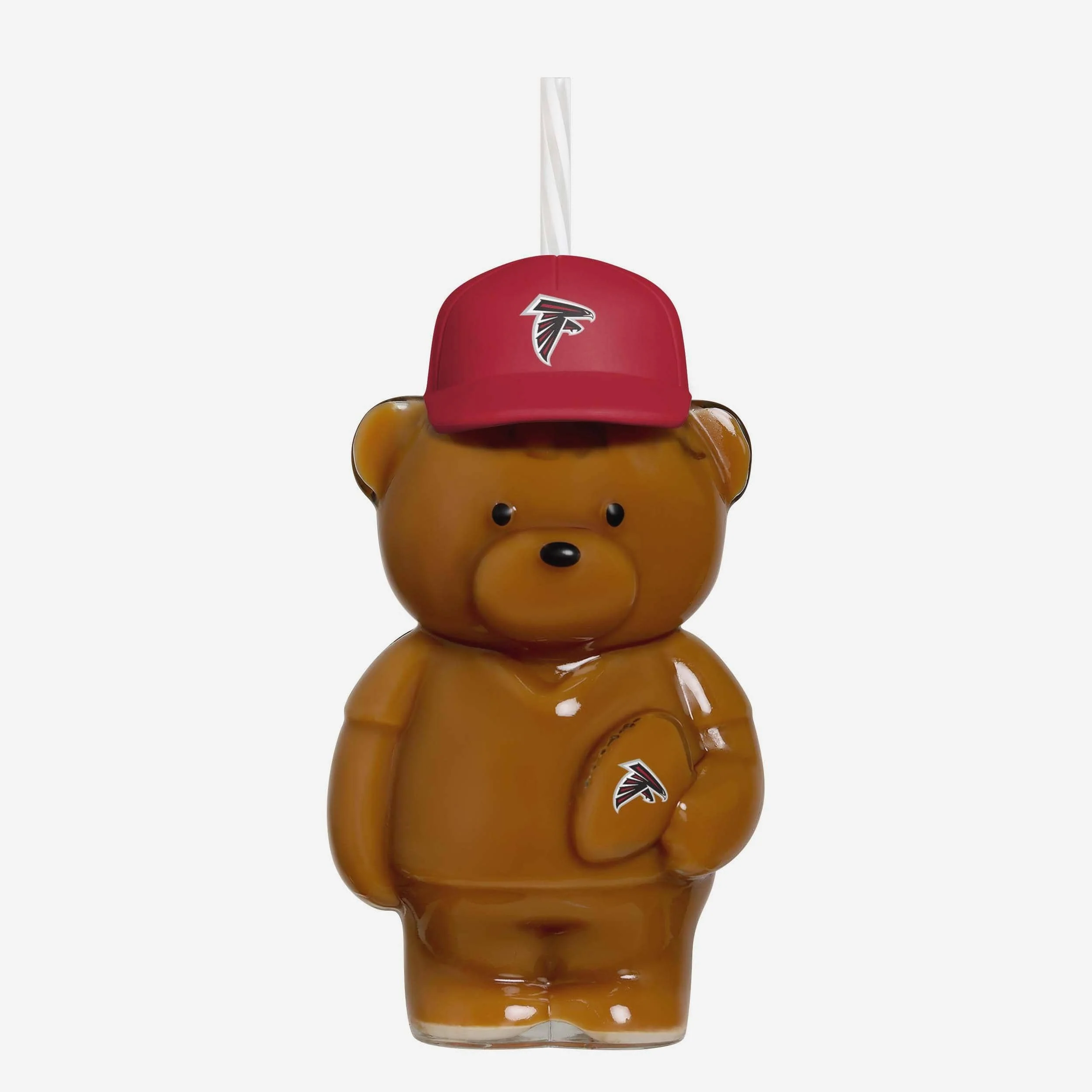 Atlanta Falcons Glass Bear Tumbler - Image 2