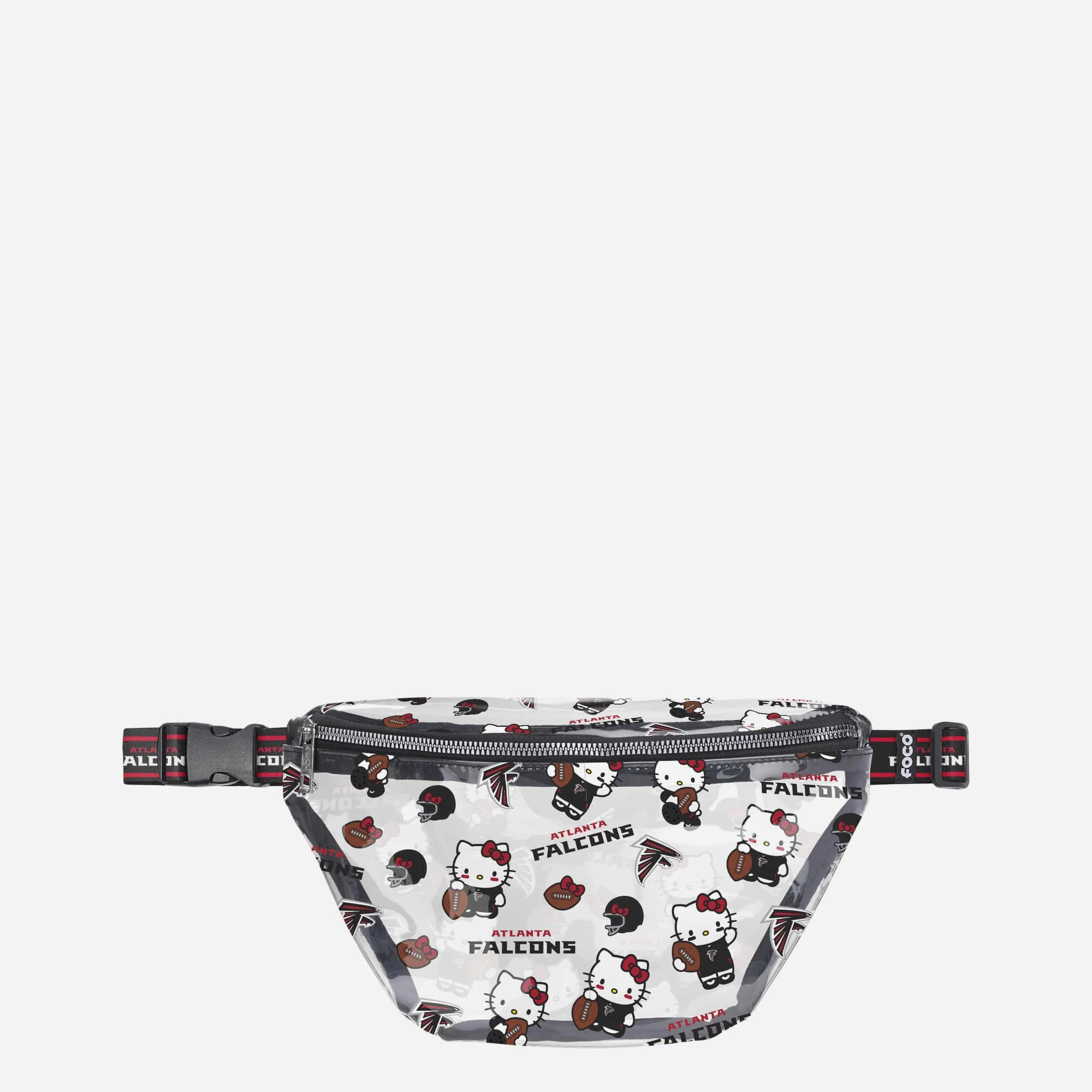 Atlanta Falcons Hello Kitty® Clear Fanny Pack