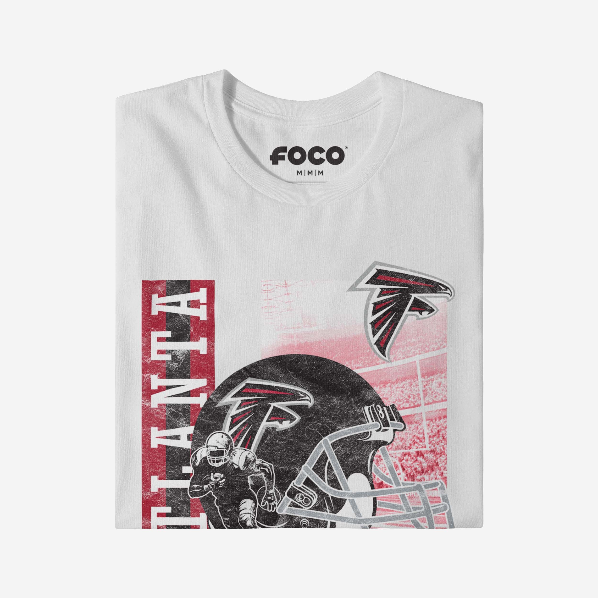 Atlanta Falcons Helmet Dash T-Shirt - Image 4