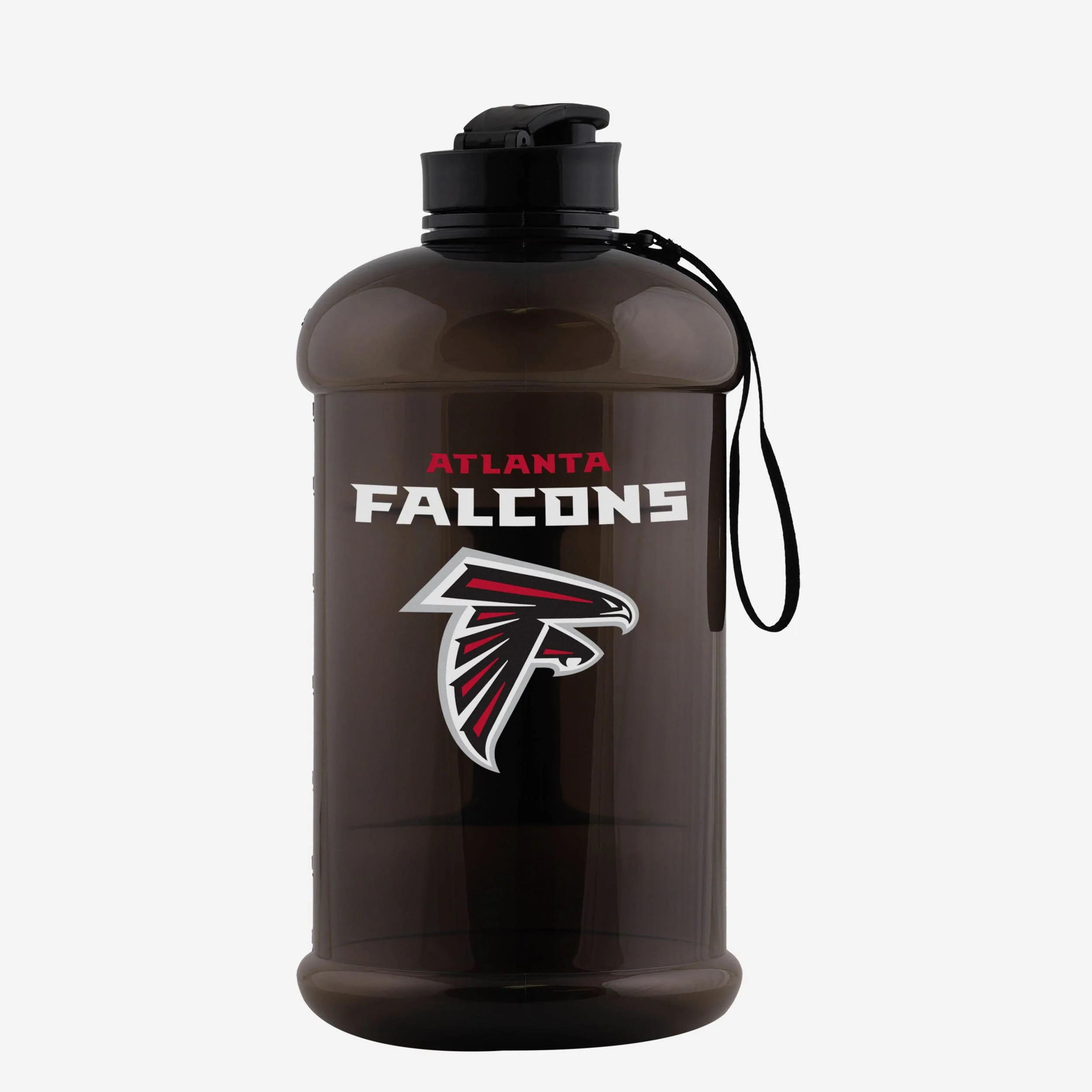 Atlanta Falcons Large Team Color Clear Sports Bottle