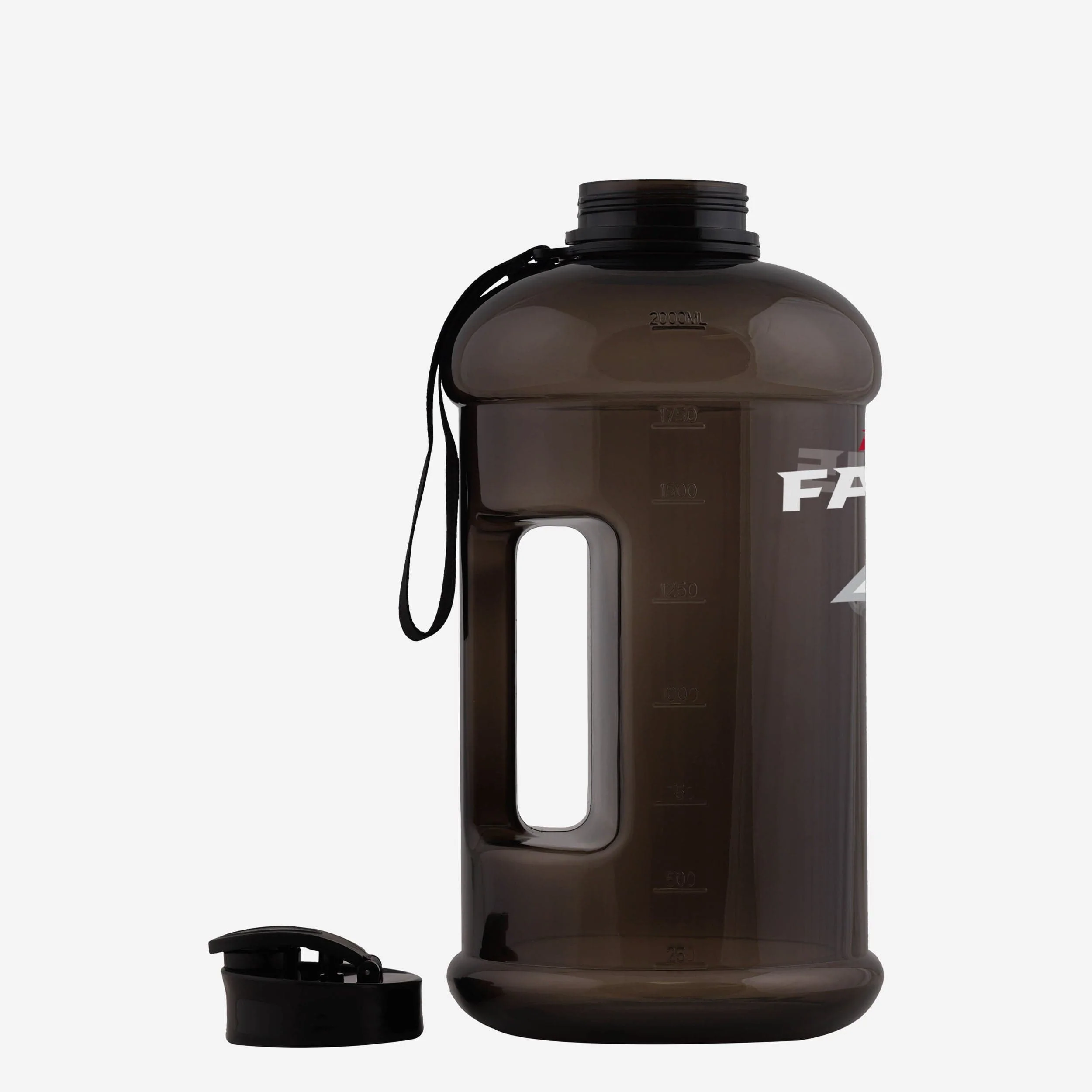 Atlanta Falcons Large Team Color Clear Sports Bottle - Image 3