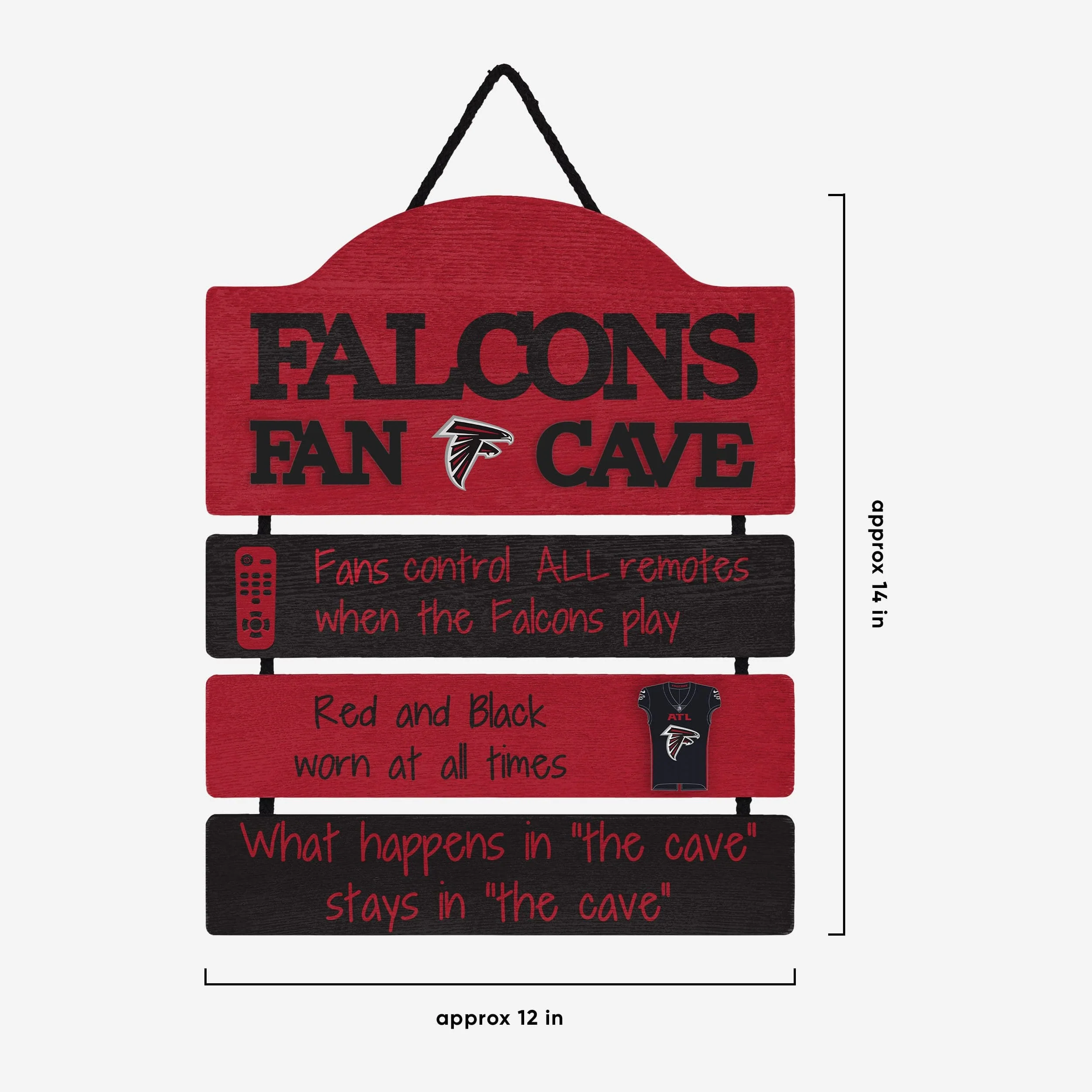 Atlanta Falcons Mancave Sign - Image 3