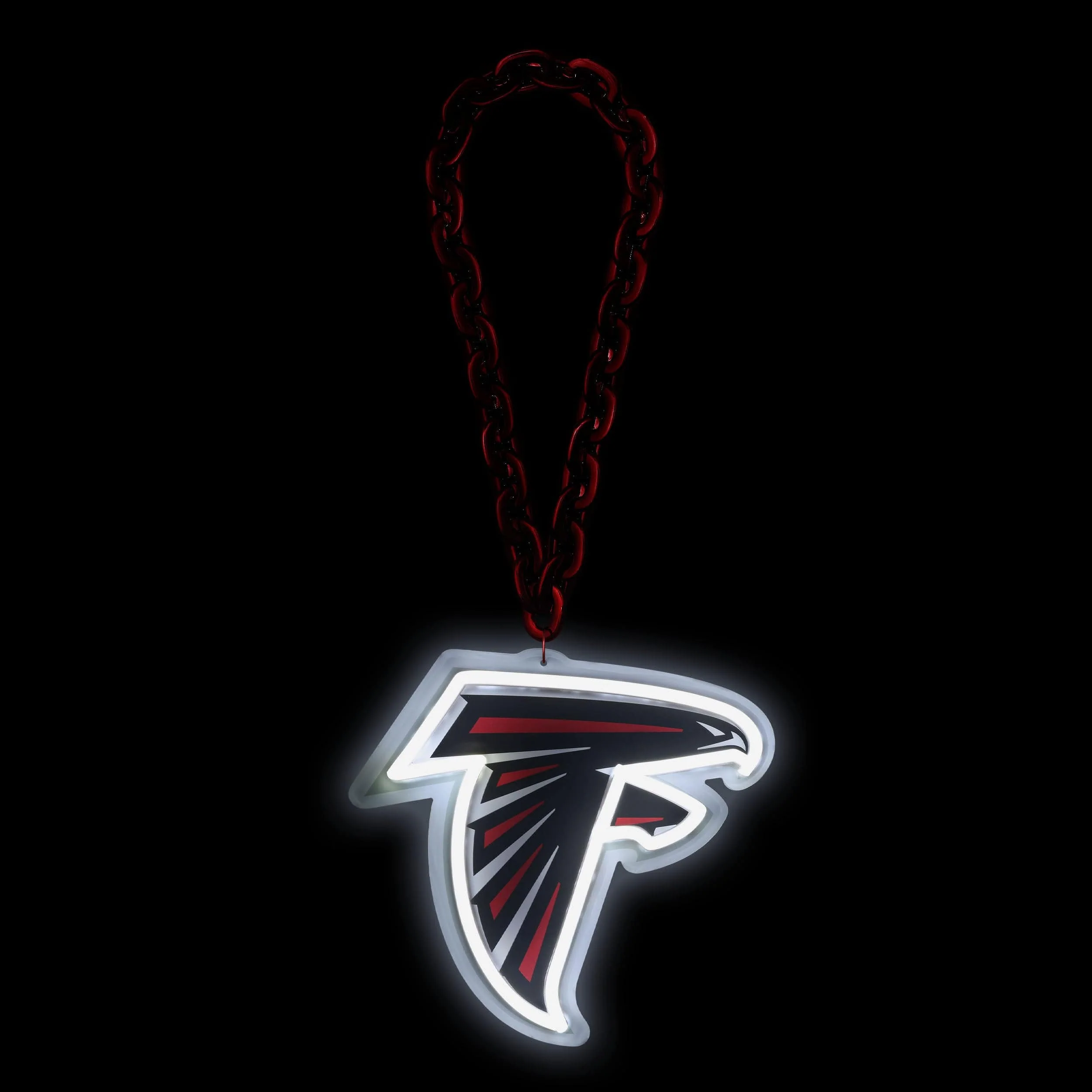 Atlanta Falcons Neon Light Up Big Logo Chain - Image 2