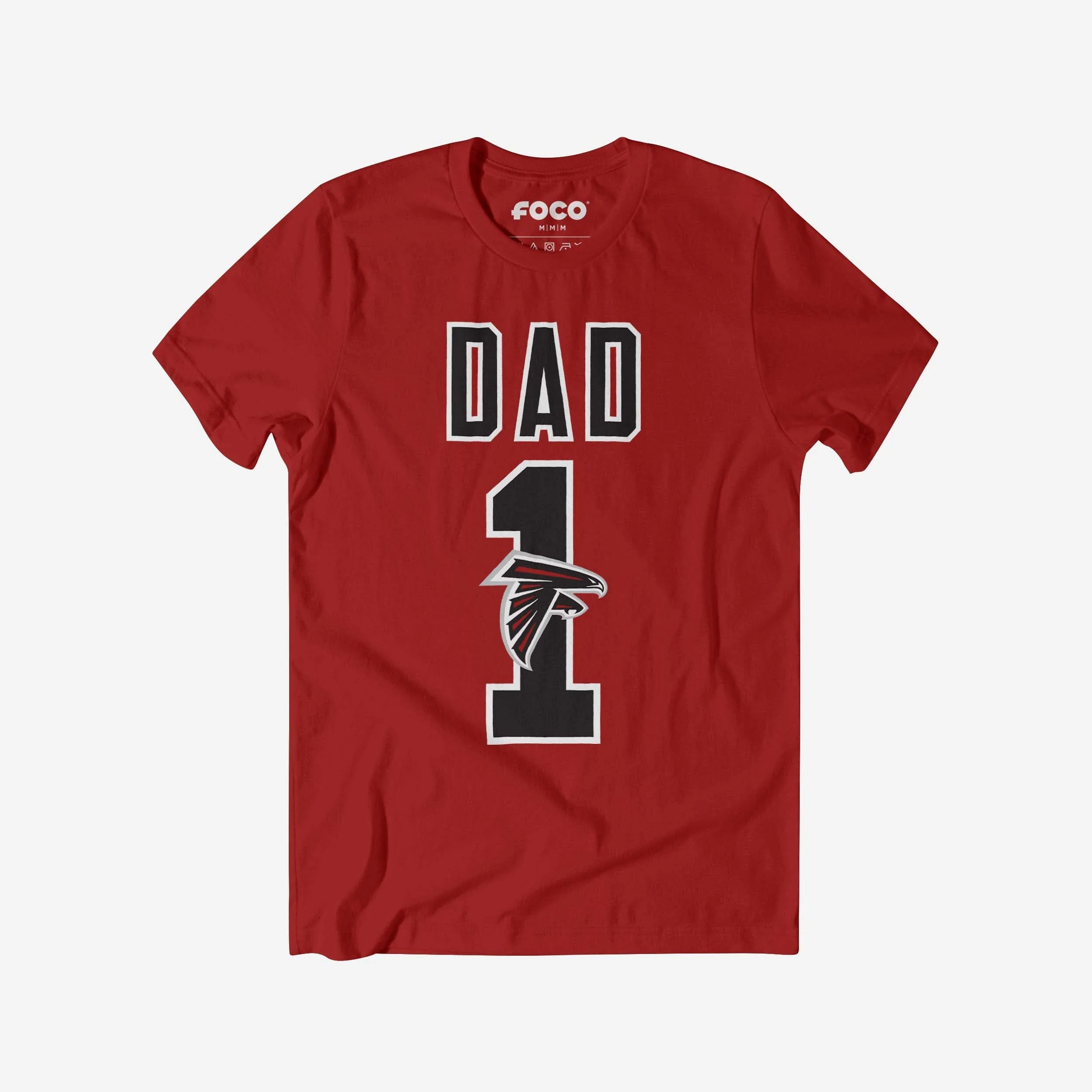 Atlanta Falcons Number 1 Dad T-Shirt