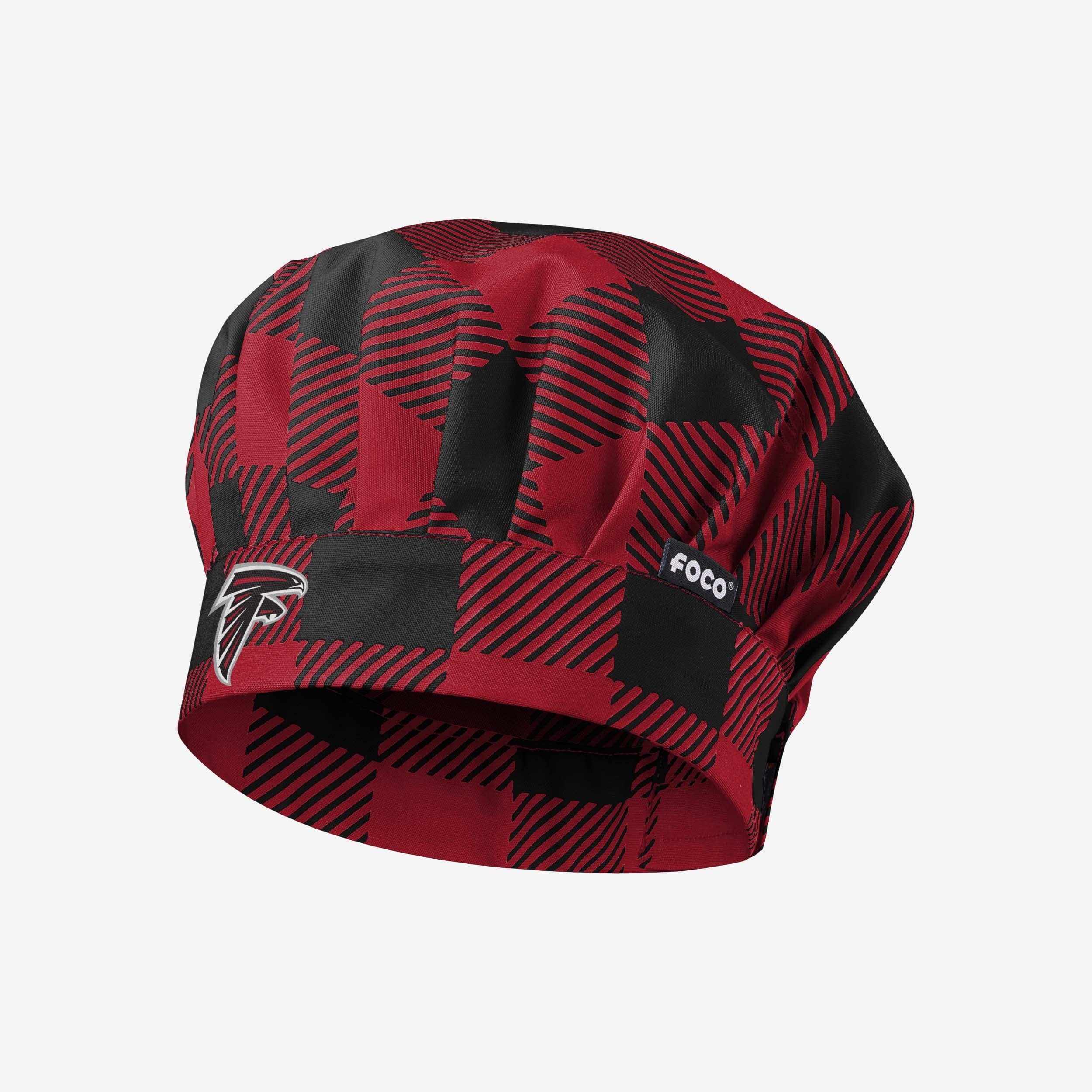 Atlanta Falcons Plaid Chef Hat