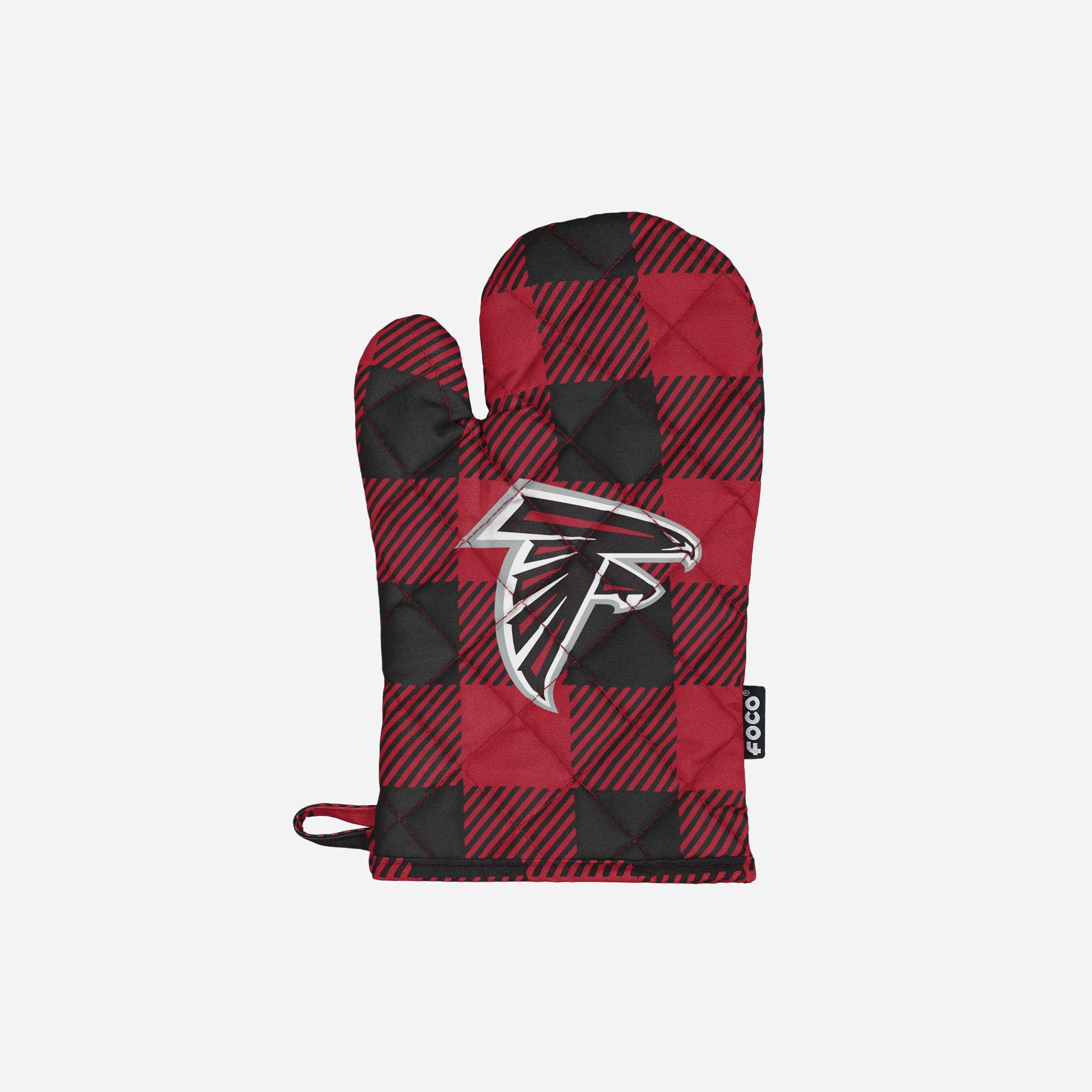 Atlanta Falcons Plaid Oven Mitt